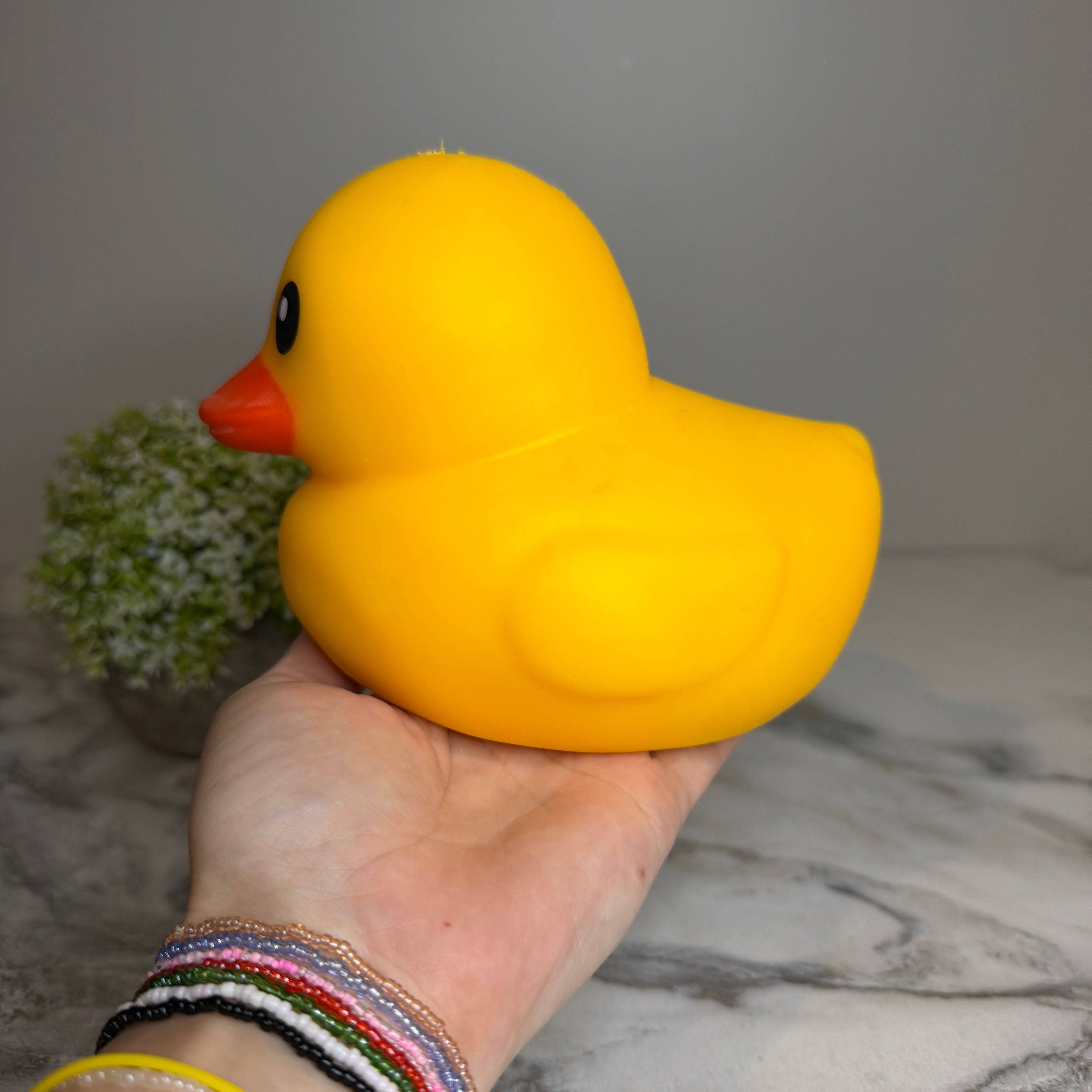 Squishy Toy - Rubber Duck, Jumbo Yellow
