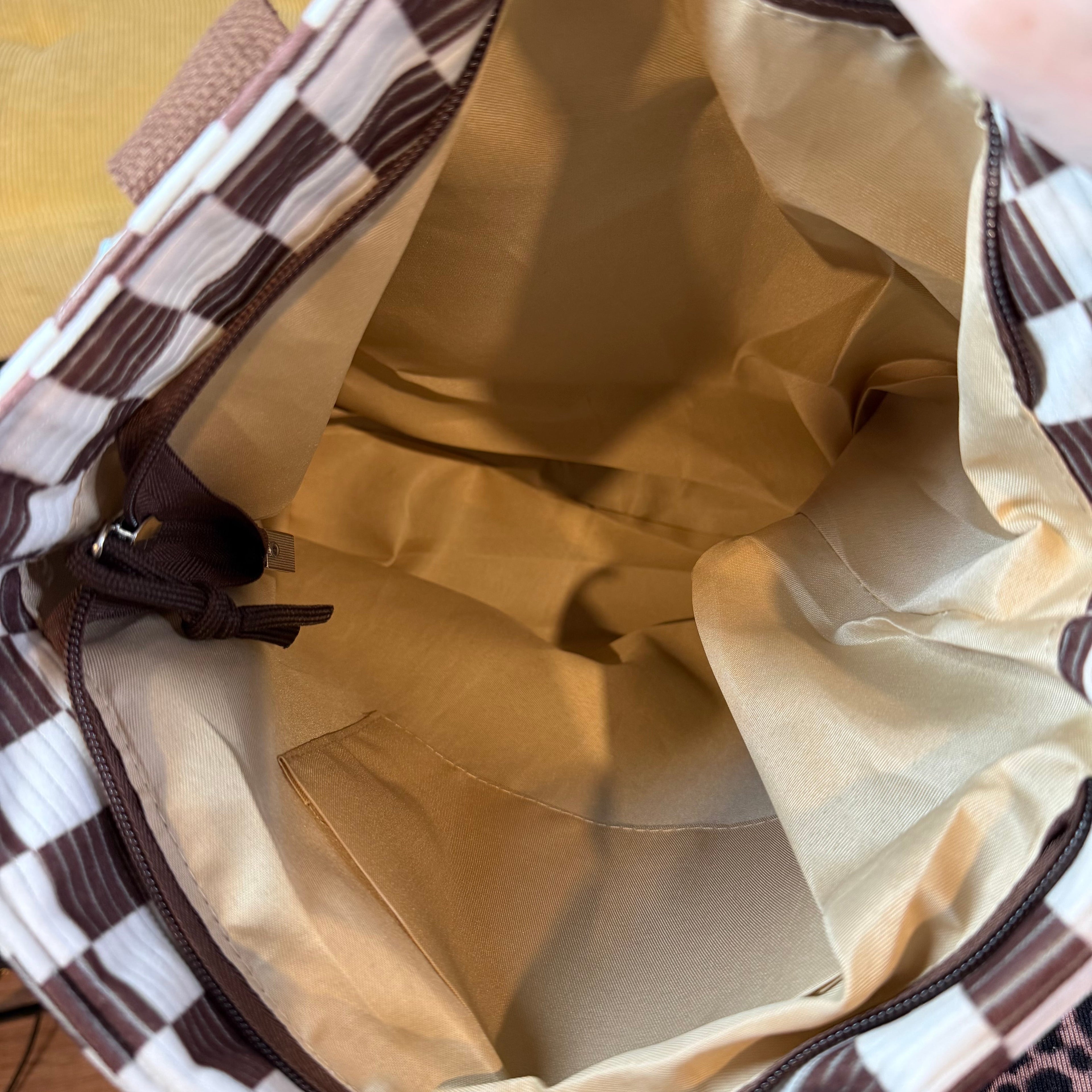 Caitlin Handbag - Corduroy Checker