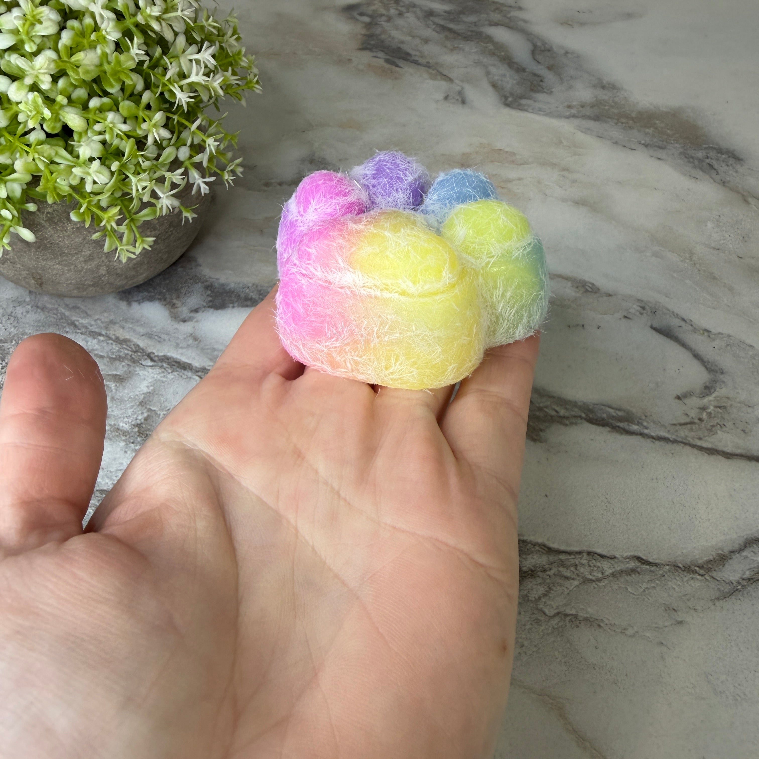 Squishy Toy - Rainbow Paw Taba