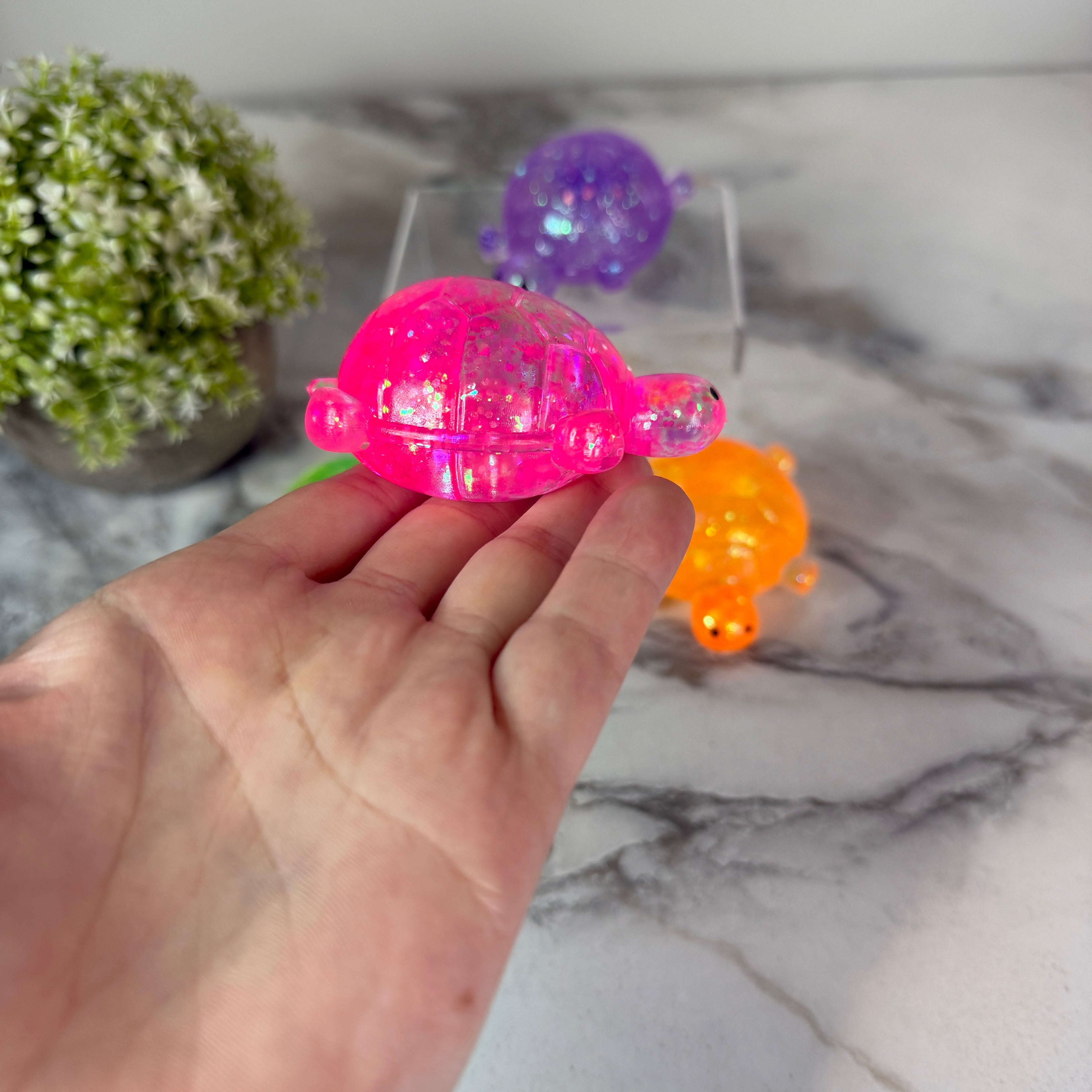 Squishy Toy - Glitter Turtle #2