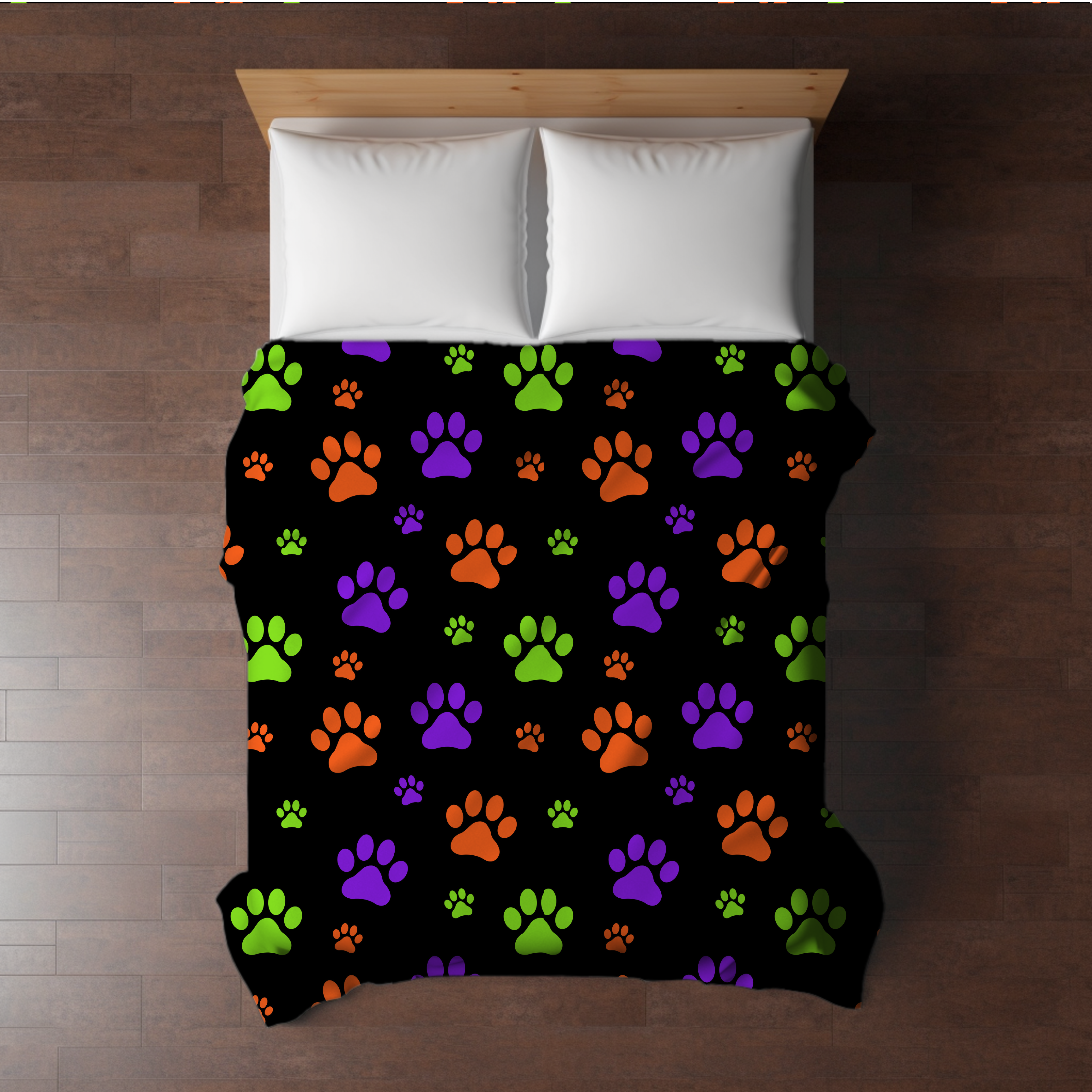 Blanket Halloween #30 - Paw Print - PREORDER ends 7/25