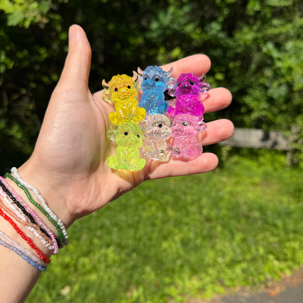 Squishy Toy - Ice Ice Highland Cow