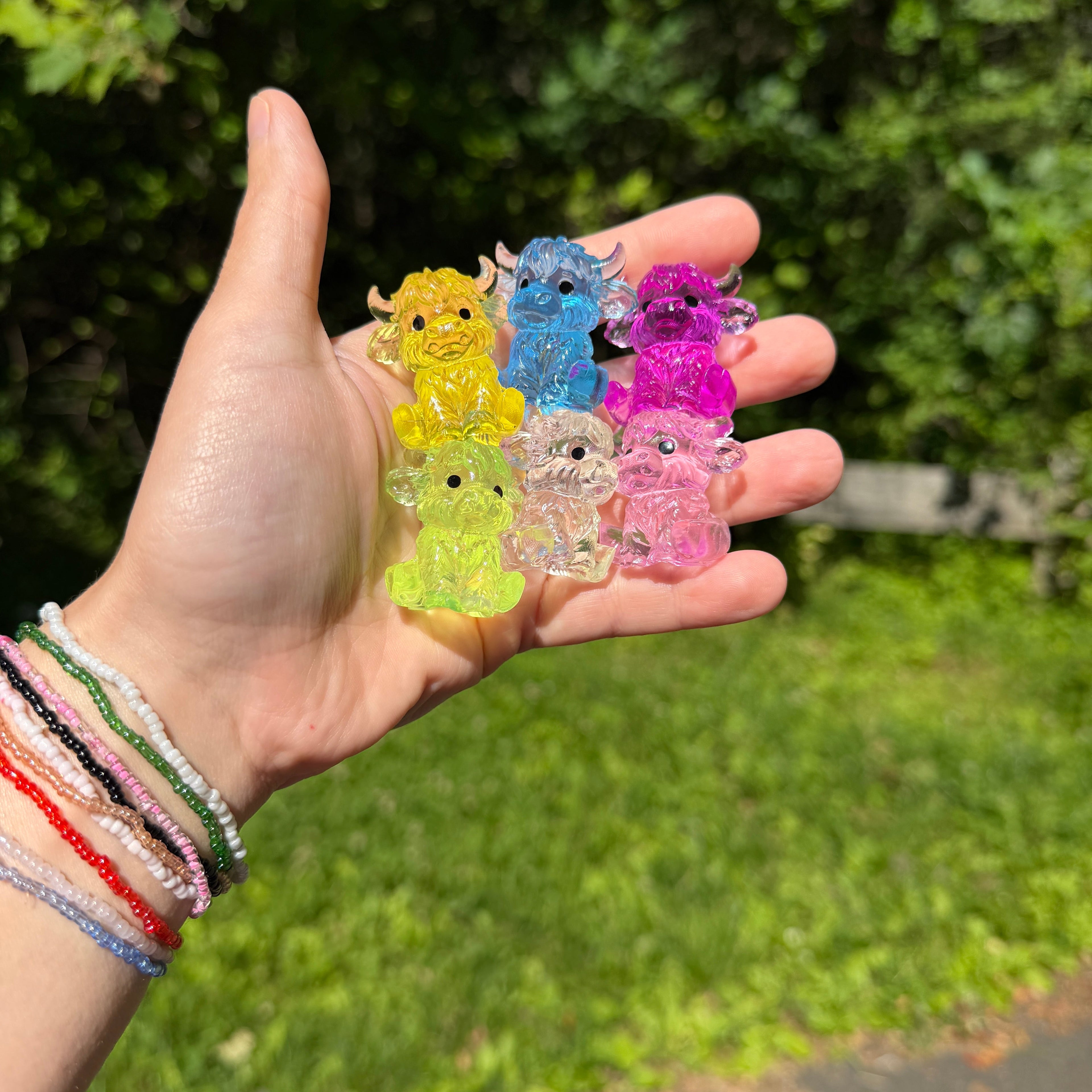 Squishy Toy - Ice Ice Highland Cow