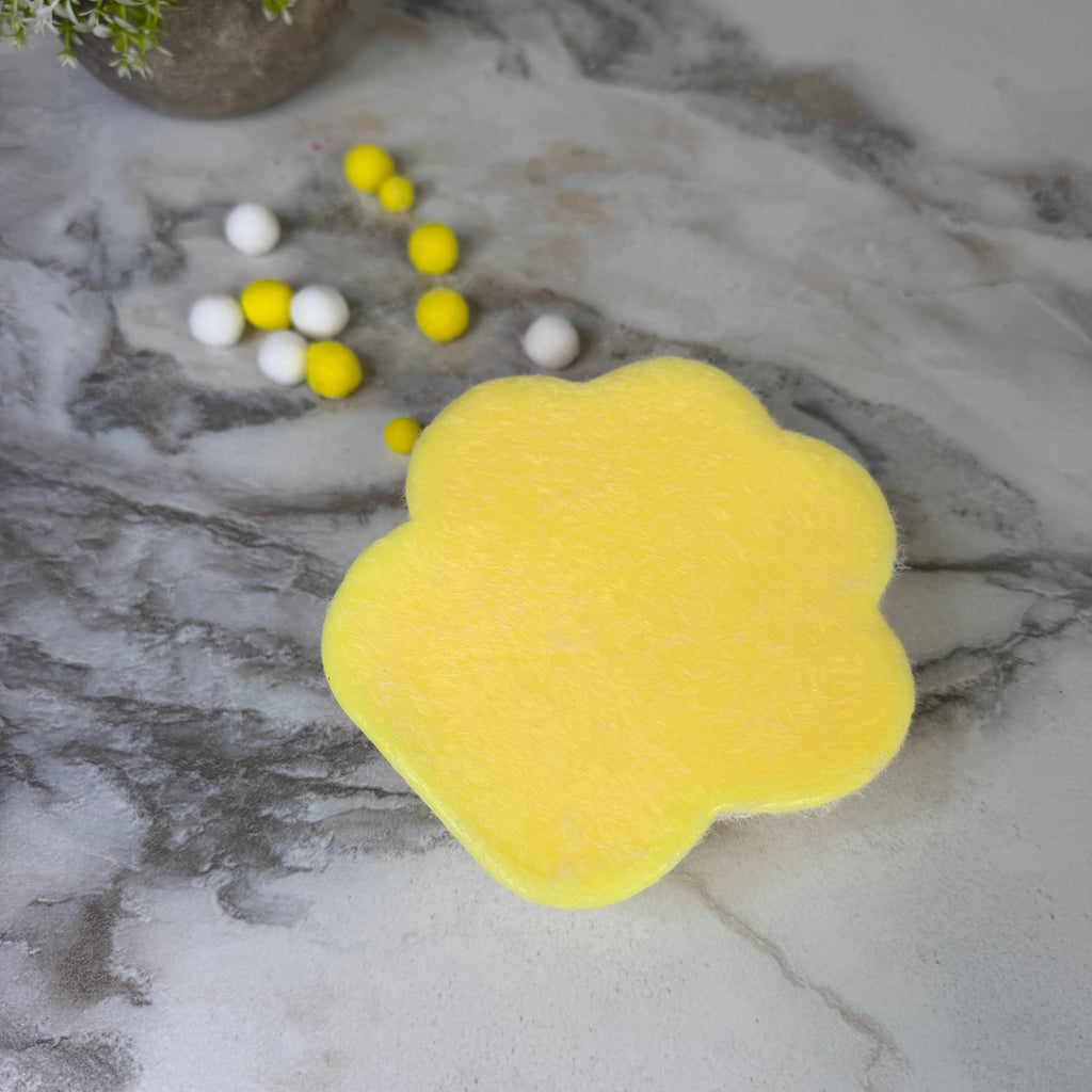 Squishy Toy - Giant Paw Taba - Yellow White