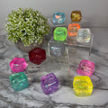 Squishy Toy - Ice Ice Baby Rounded Glitter Cube