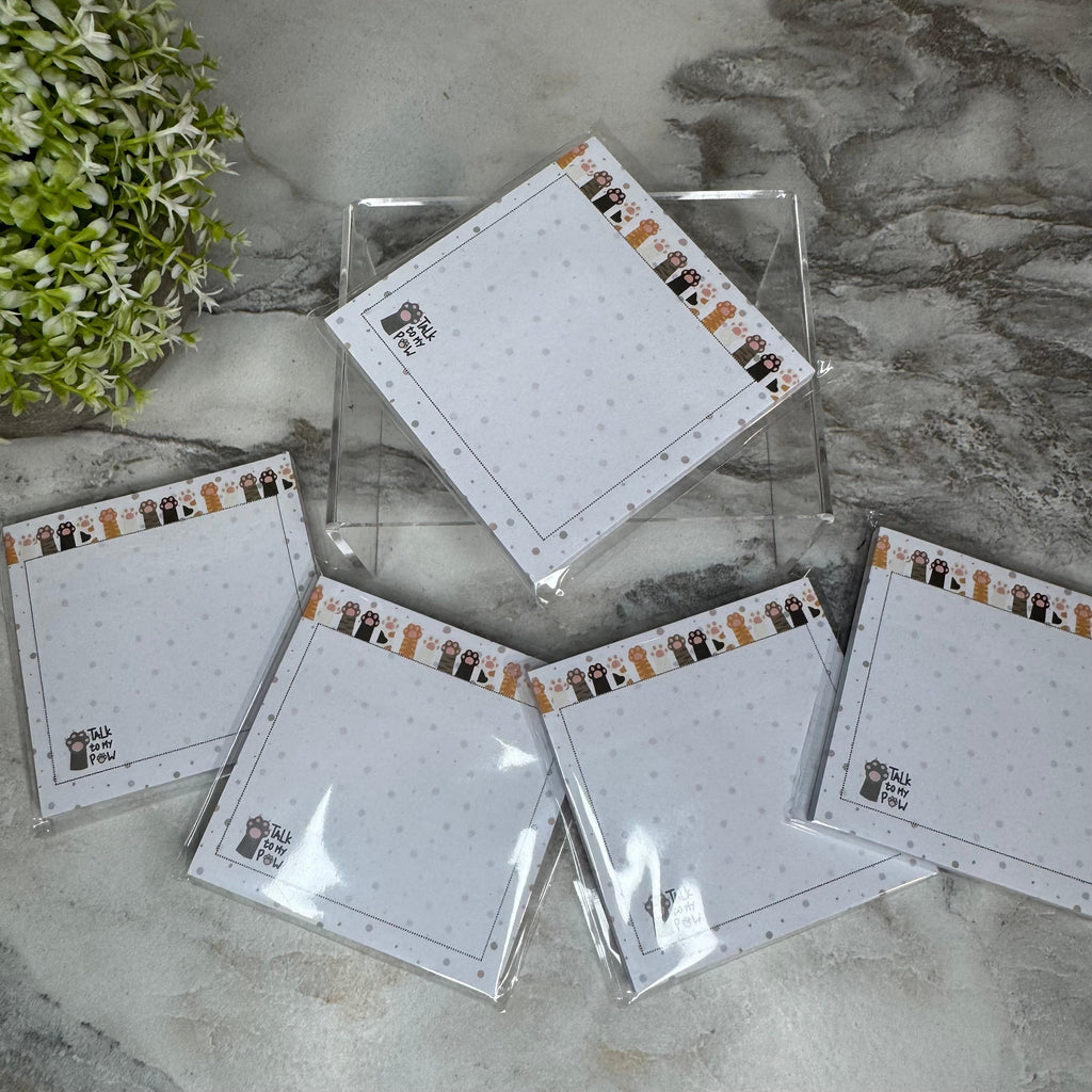 The Sticky Note Collection - Cat Talk To The Paw