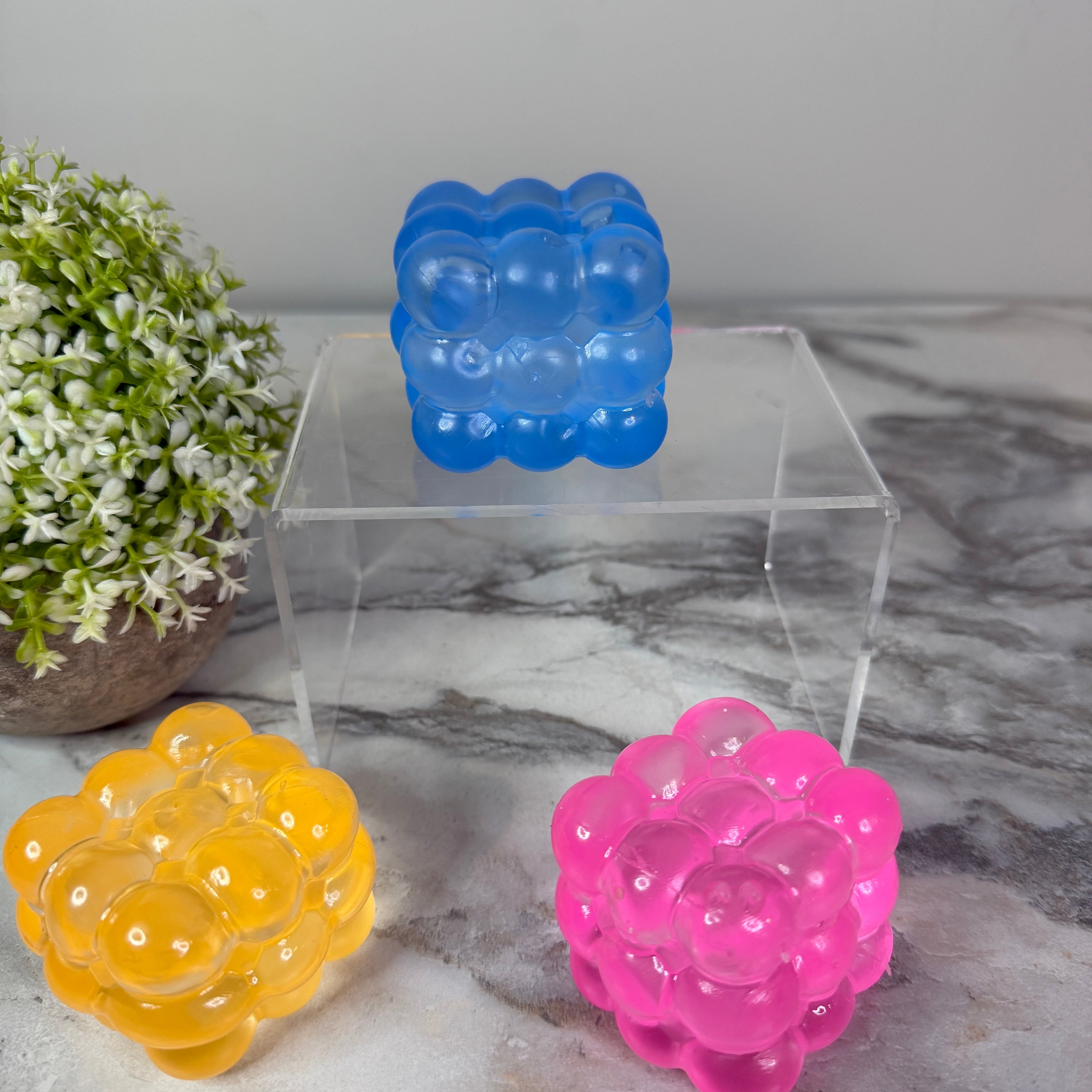 Squishy Toy - Smooth Cube
