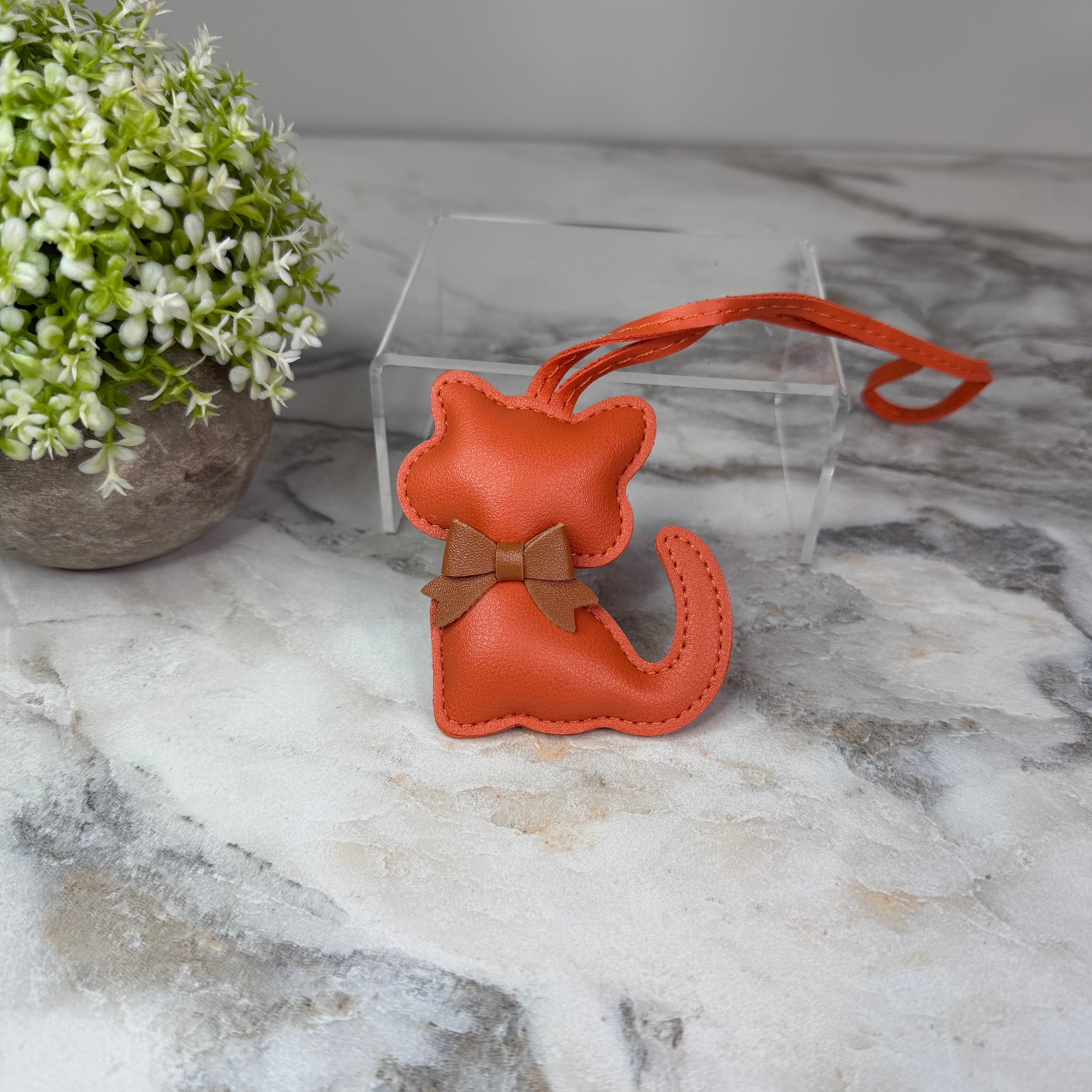 Bag Charm - Cat Bow
