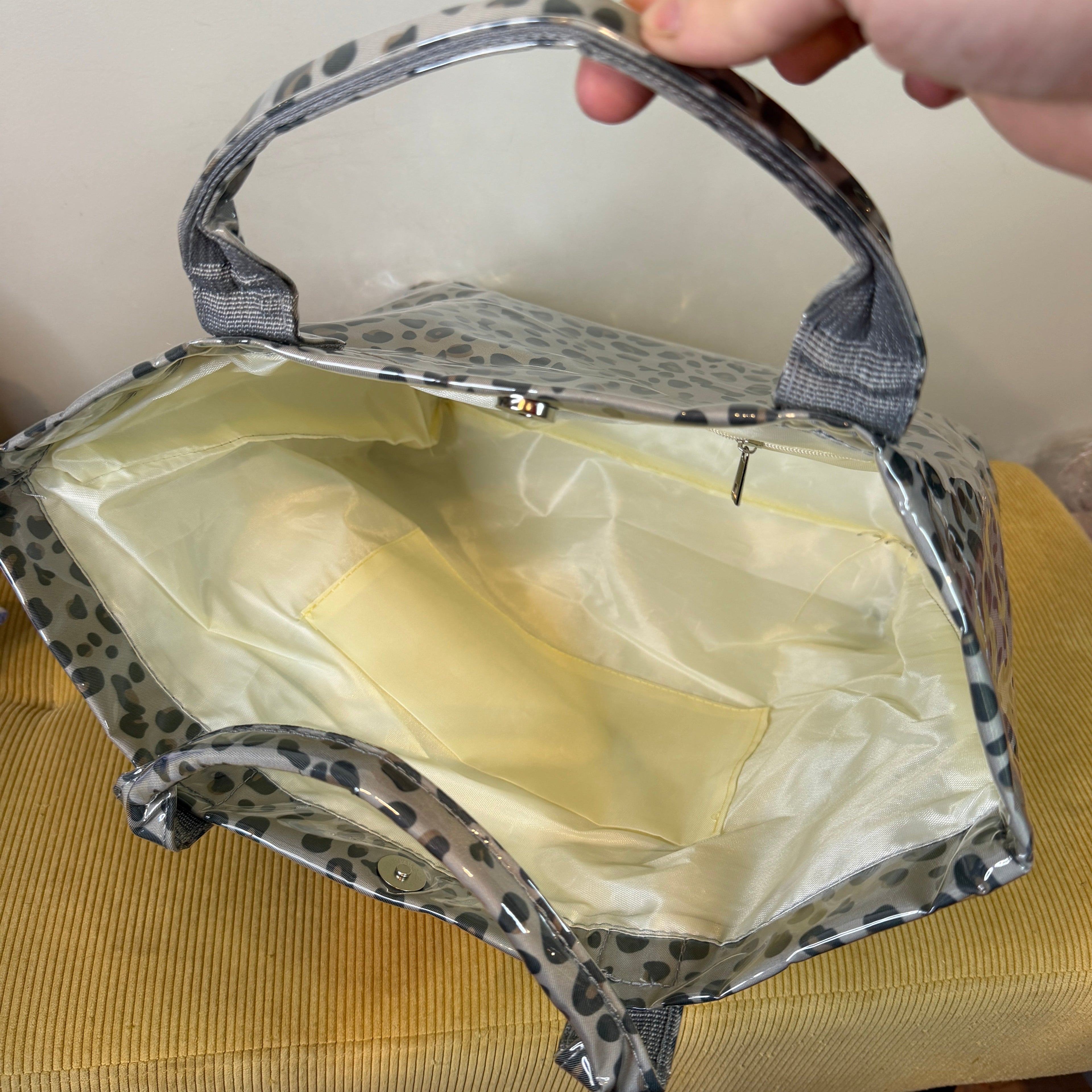 April Vinyl Tote Bag - New Designs