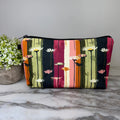 Pouch - Floral Daisy Stripe