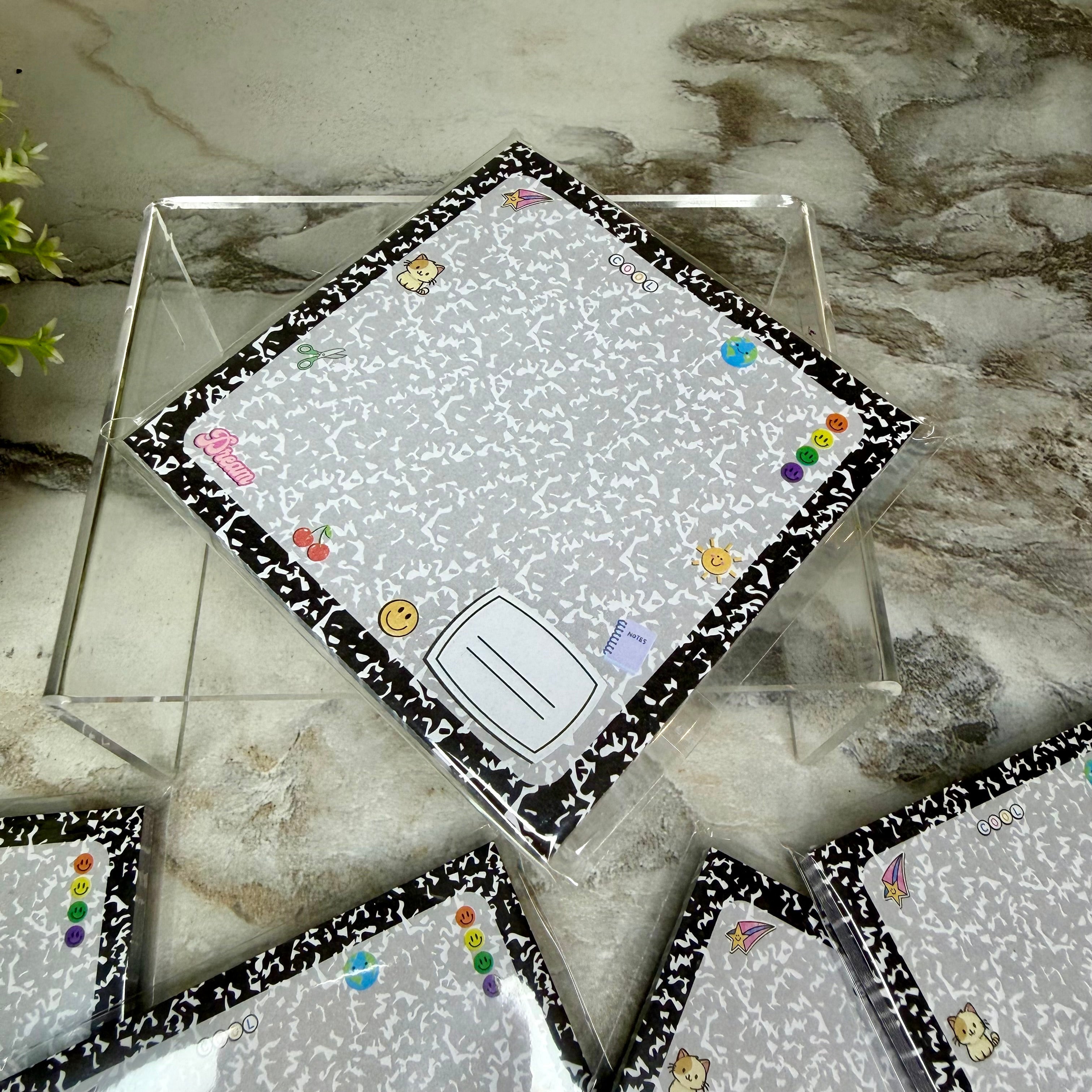 The Sticky Note Collection - Teacher Composition Notebook