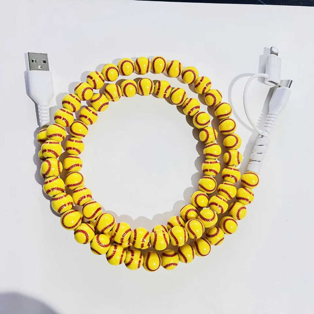 Charging Charger Cord - Beaded - Sports