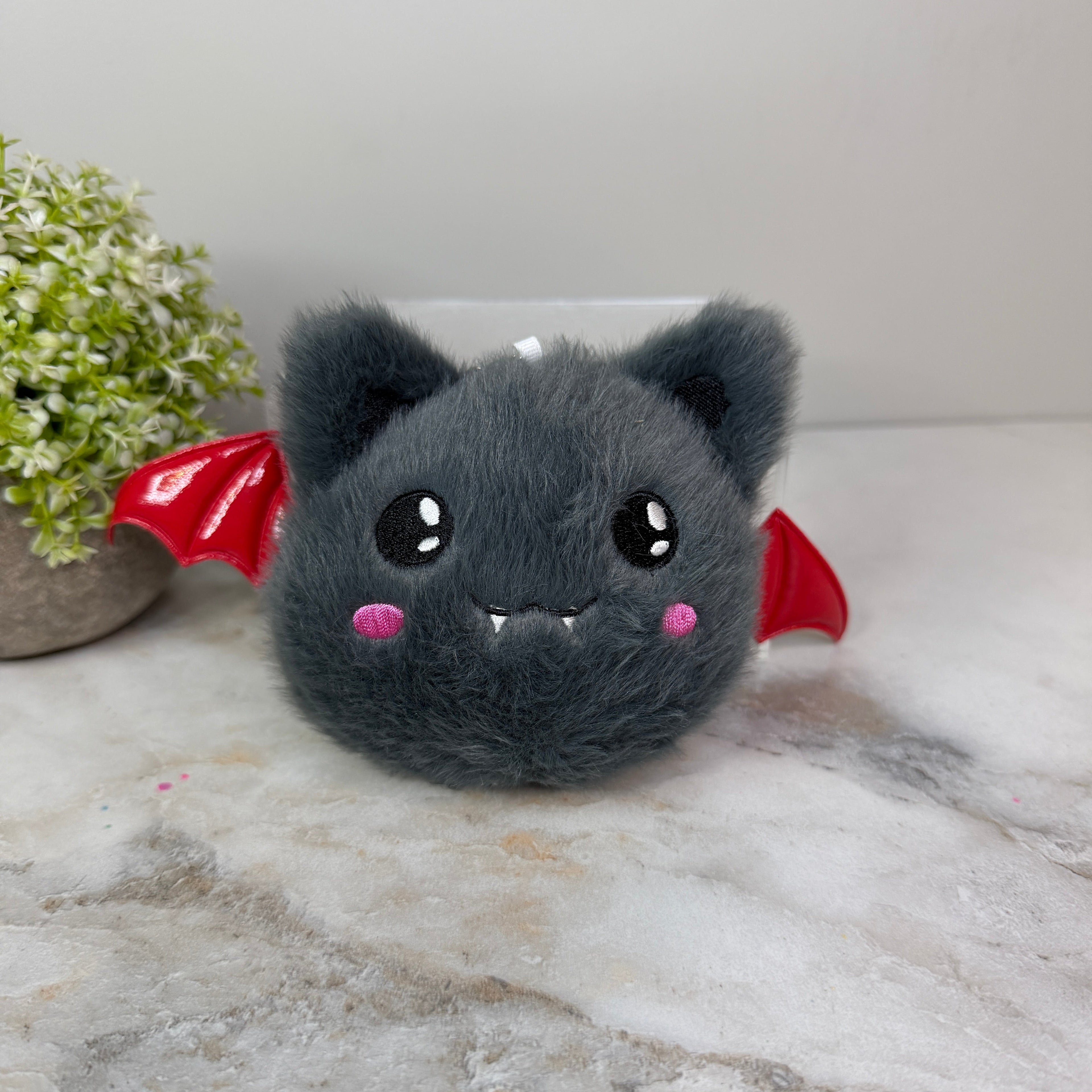 Keychain - Pom Pom Bat