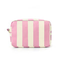 Canvas Stripe Travel Pouch