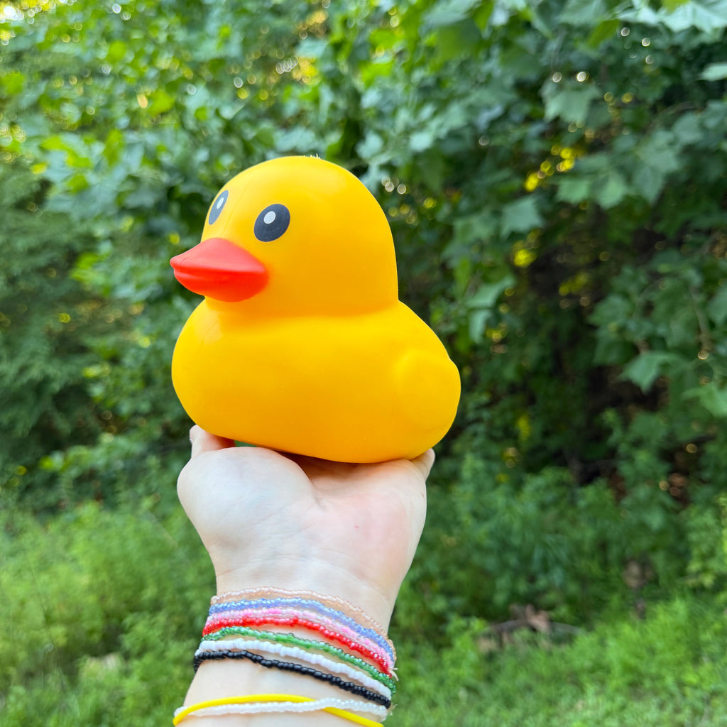 Squishy Toy - Rubber Duck, Jumbo Yellow