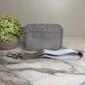 Rue - Nylon Wristlet Wallet - Grey