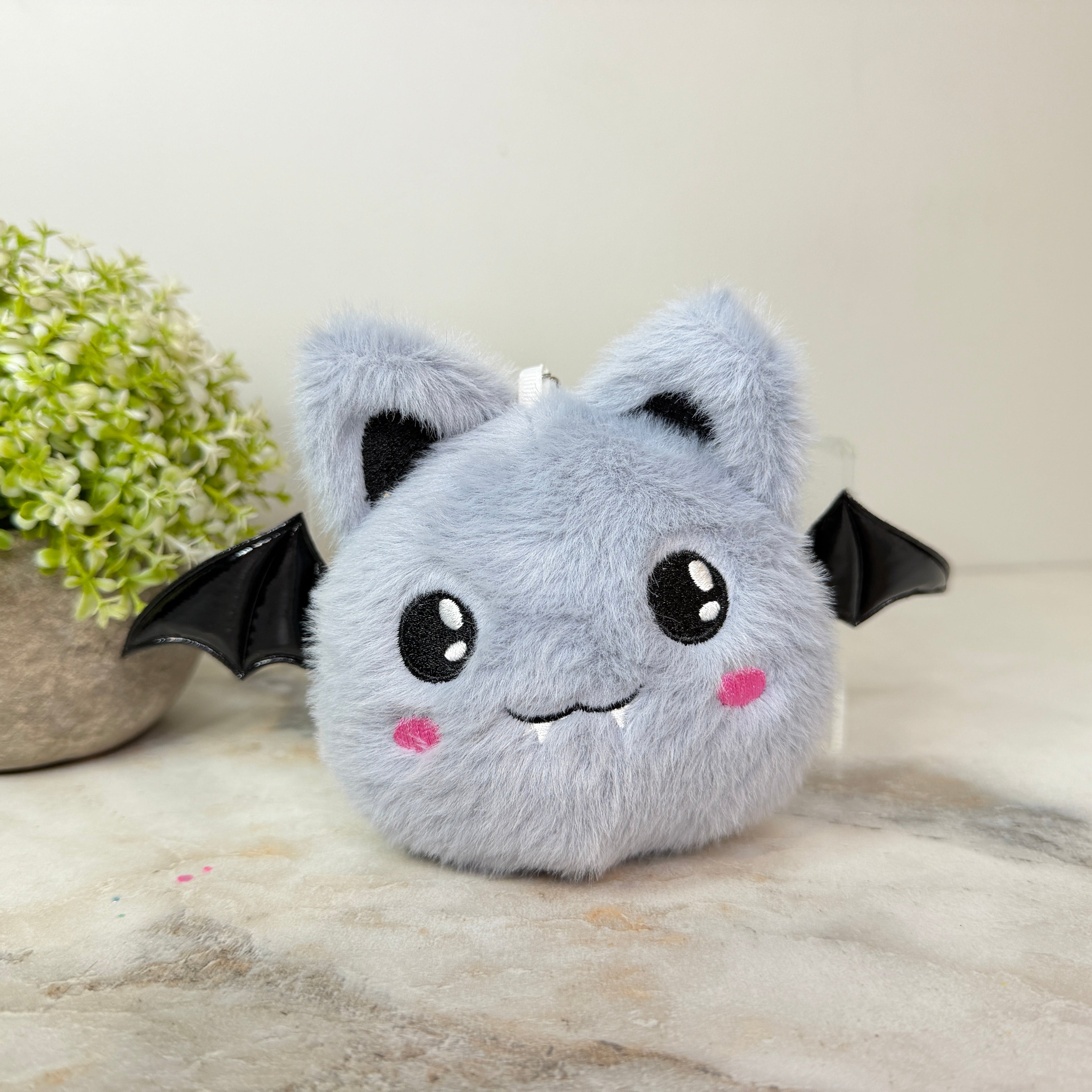 Keychain - Pom Pom Bat