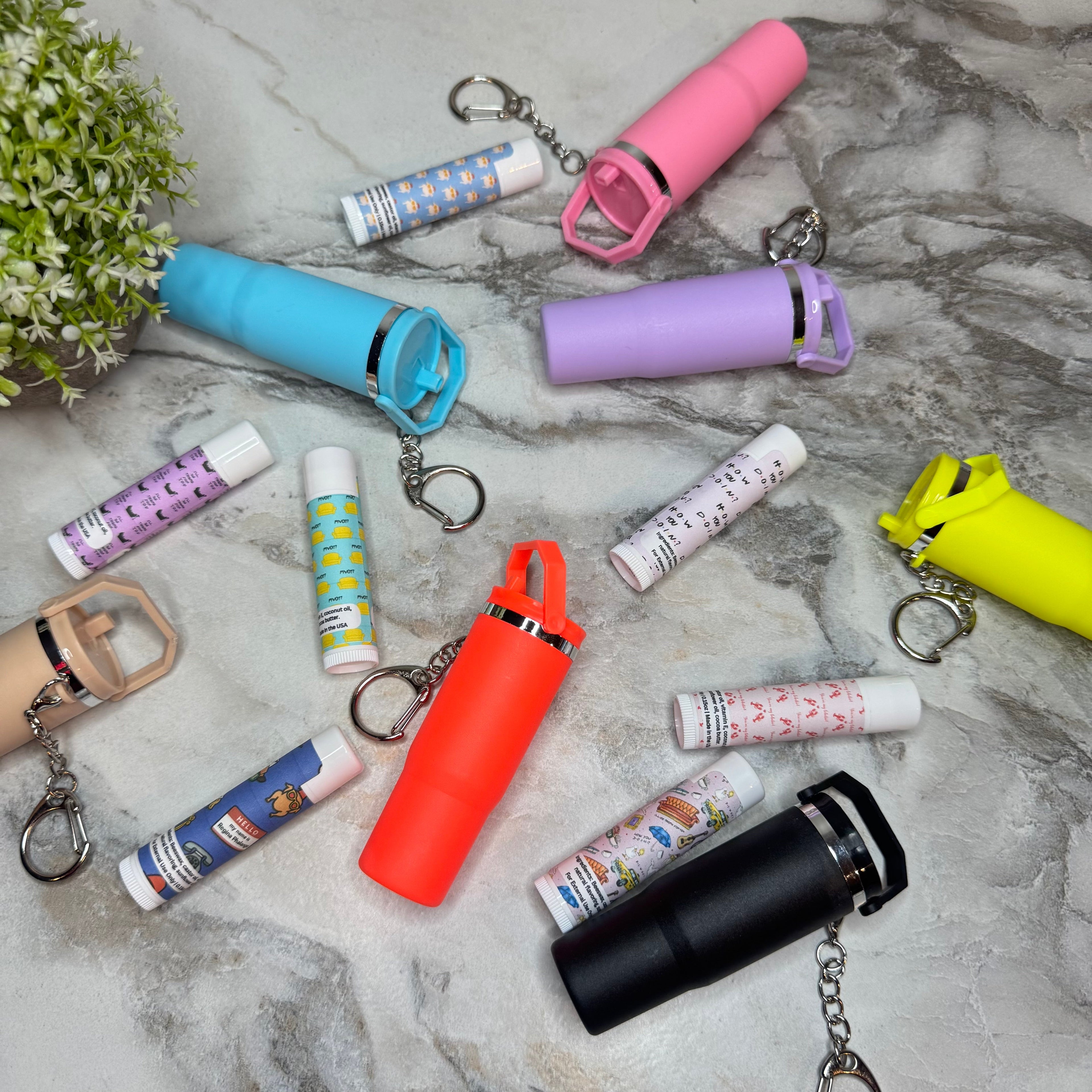 Lip Balm + Tumbler Set - Friends Assortment