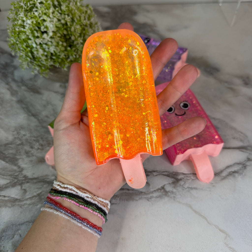 Squishy Toy - Slow Glitter Popsicle