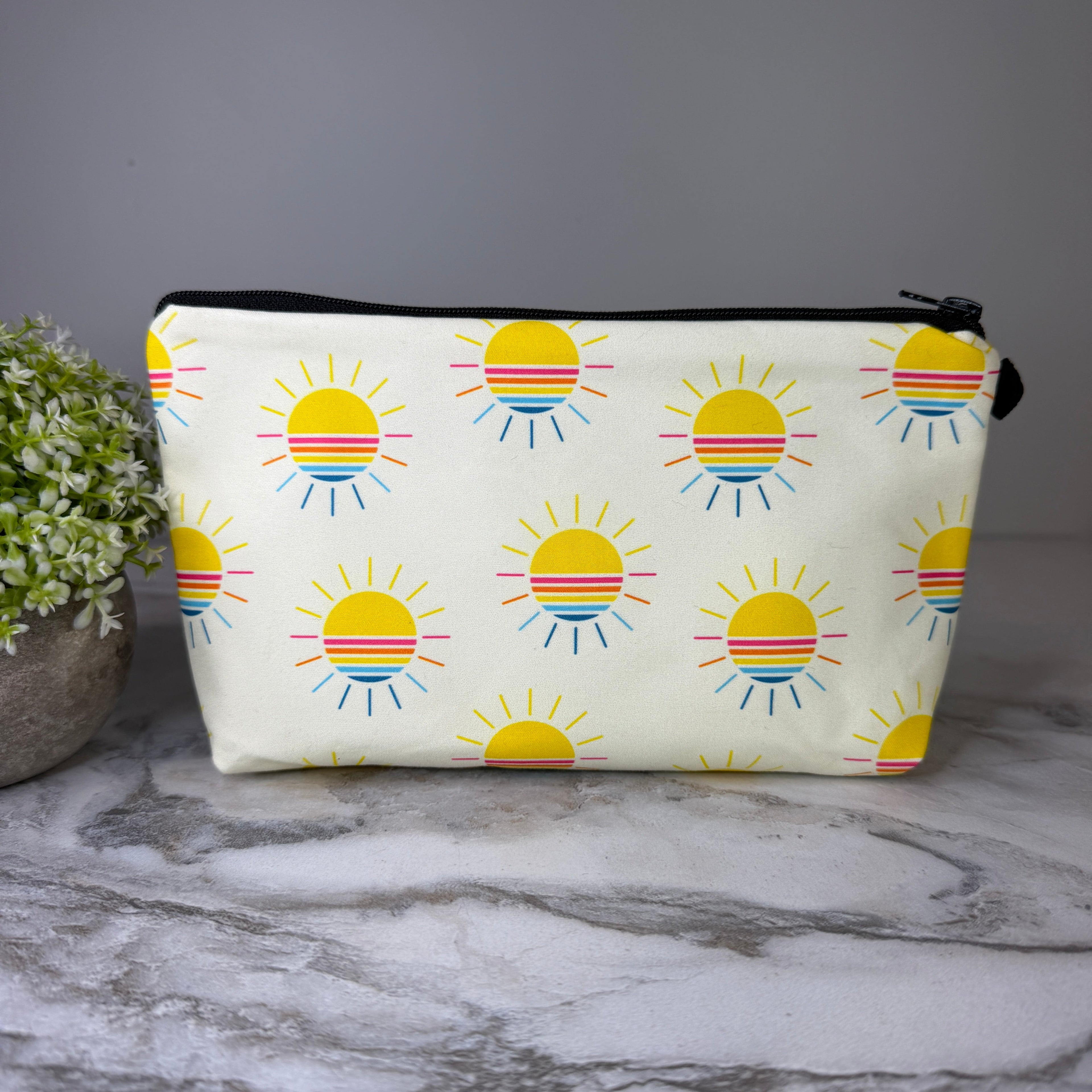 Pouch - Summer Stripe Sun