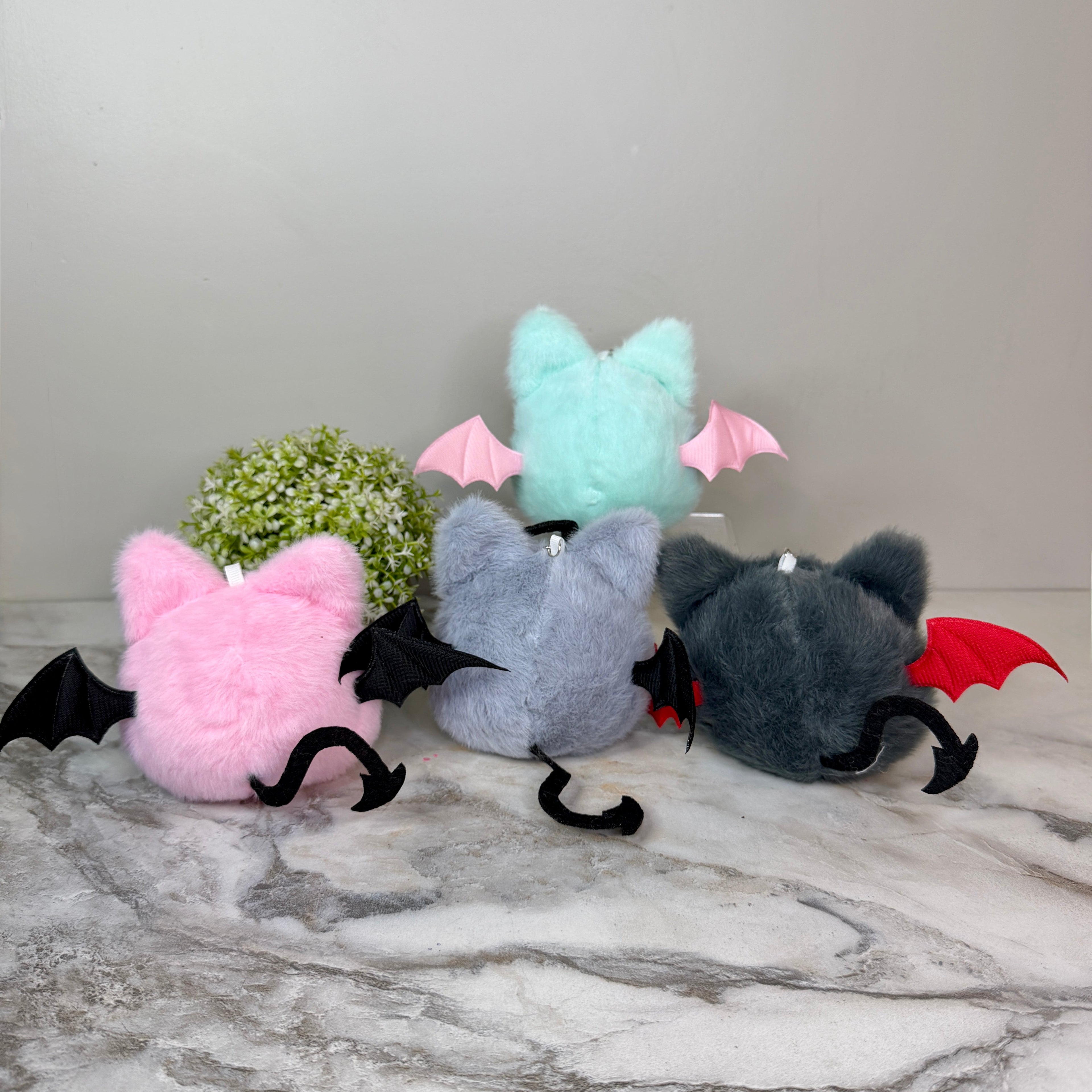 Keychain - Pom Pom Bat