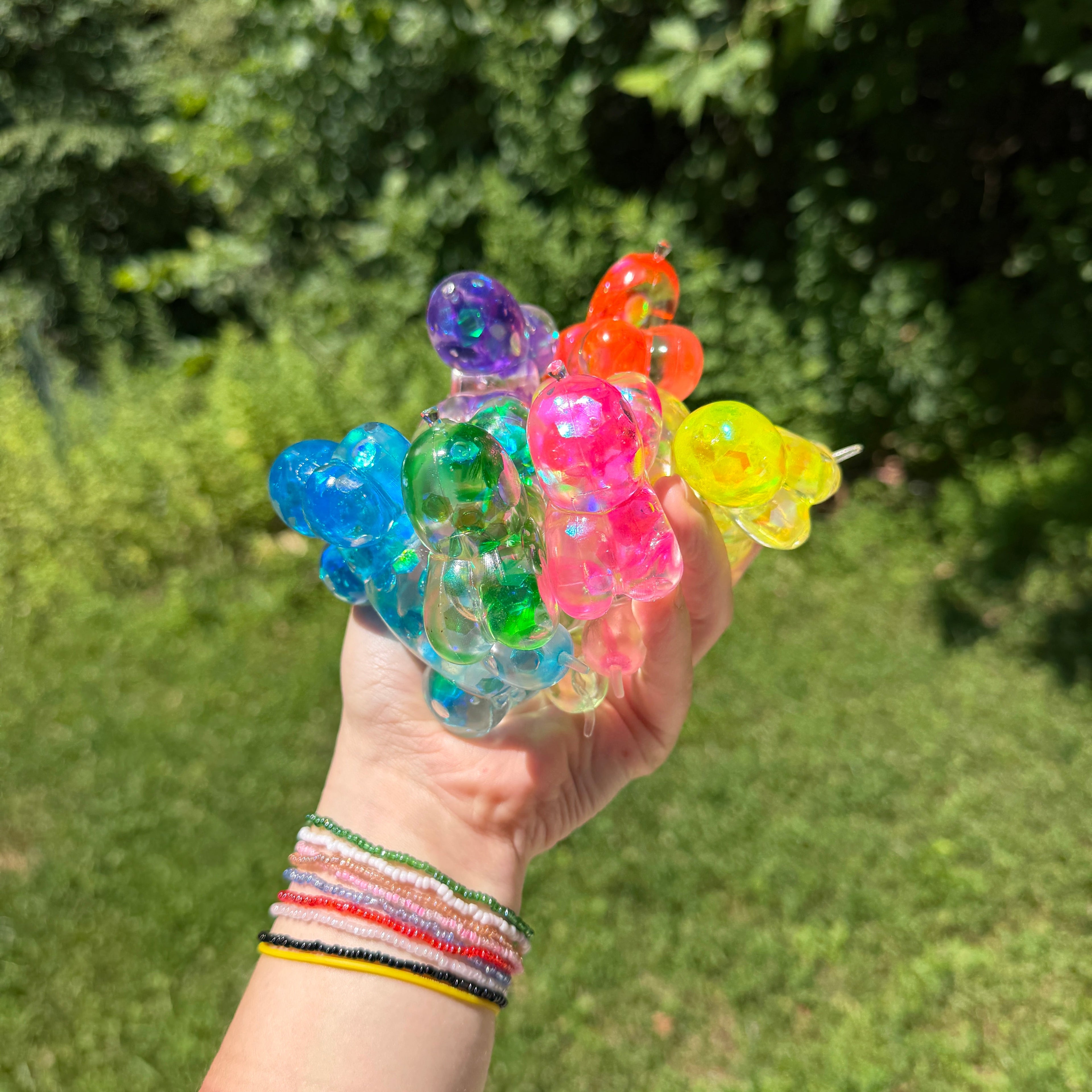 Squishy Toy - Glitter Balloon Dog