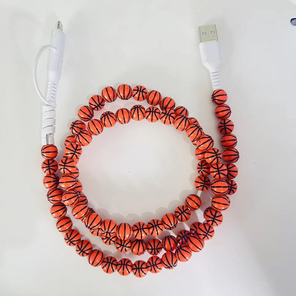 Charging Charger Cord - Beaded - Sports