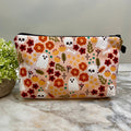 Pouch - Halloween Fall, Floral Ghost