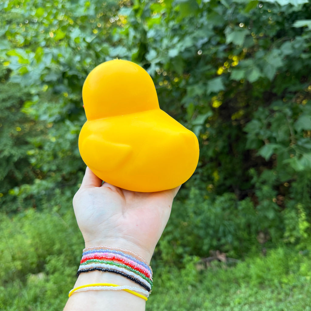 Squishy Toy - Rubber Duck, Jumbo Yellow