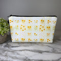 Pouch - Floral Sunflower Bow Squares