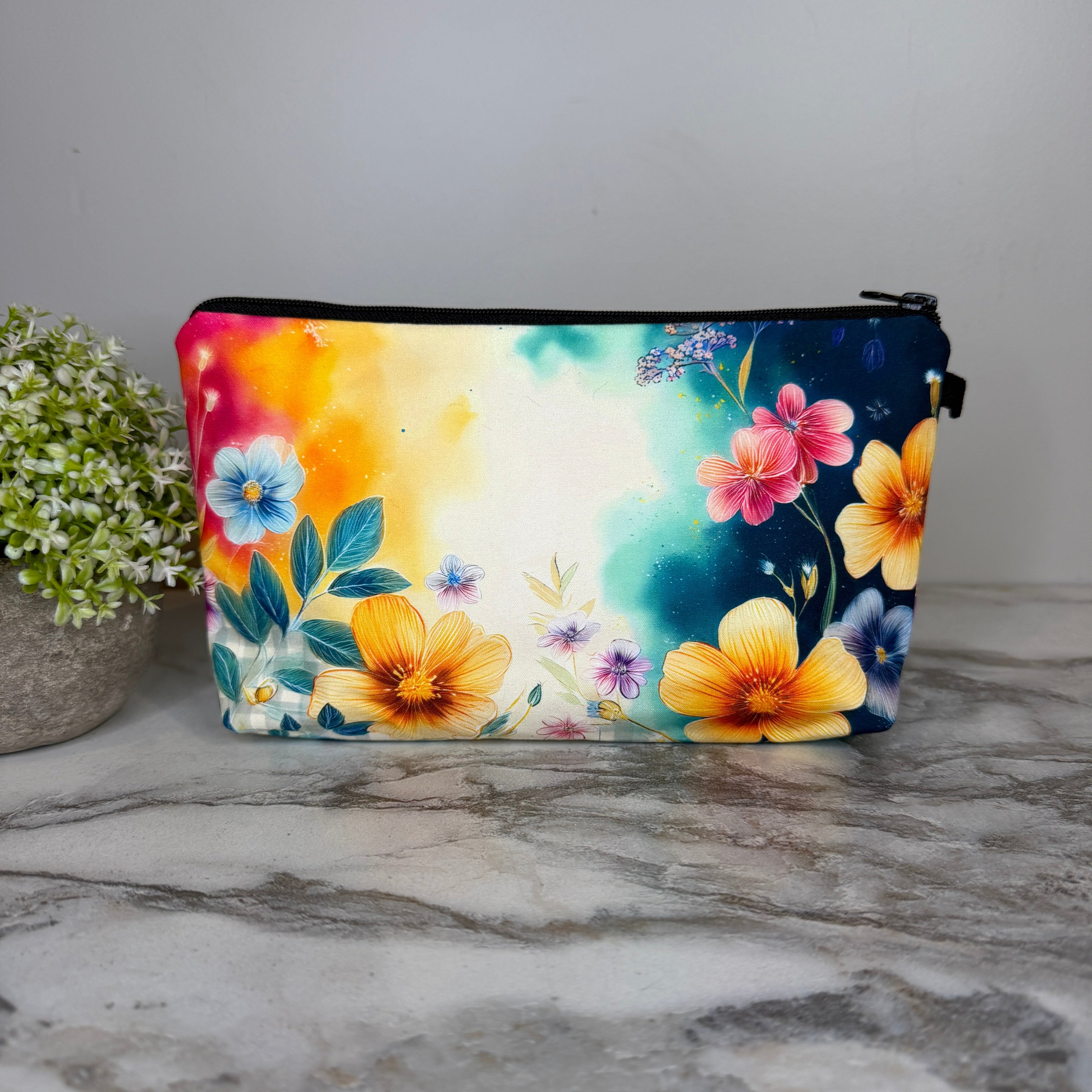 Pouch - Floral Ombré
