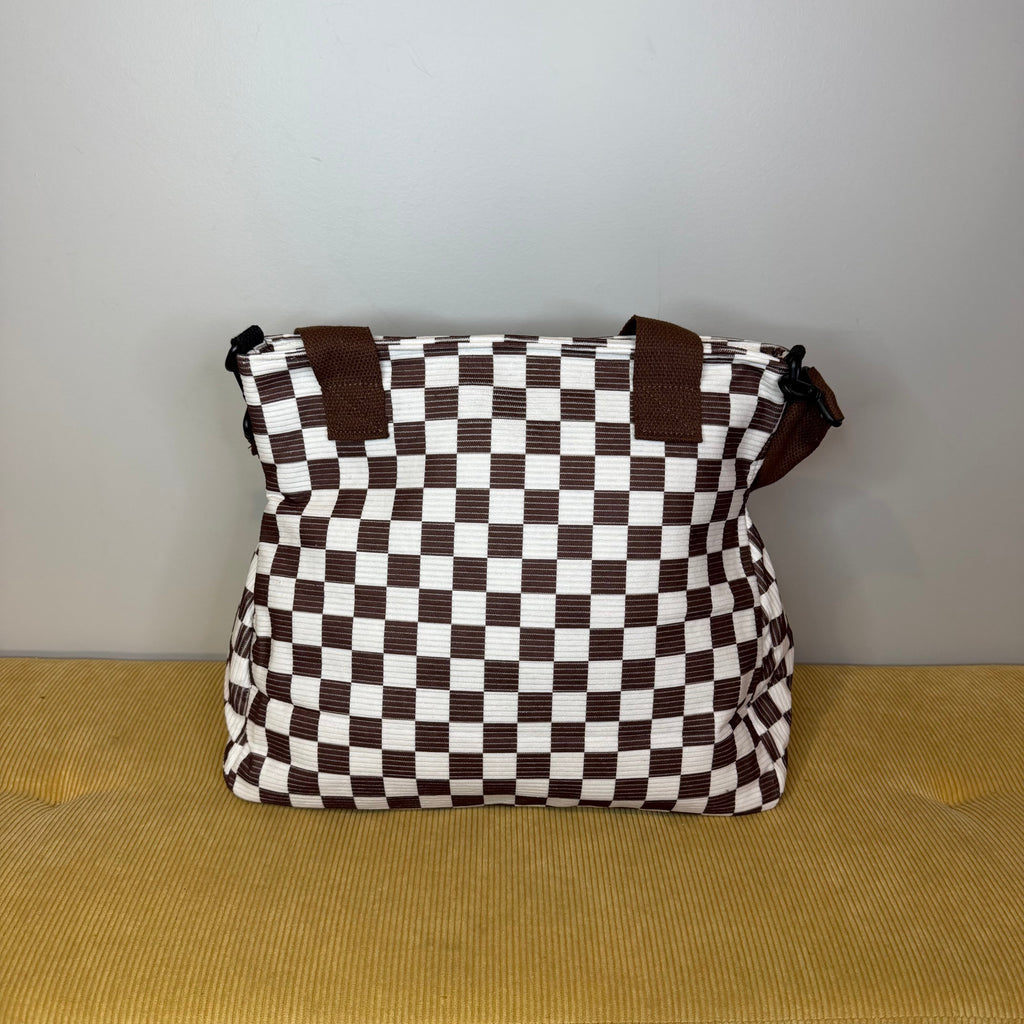 Caitlin Handbag - Corduroy Checker