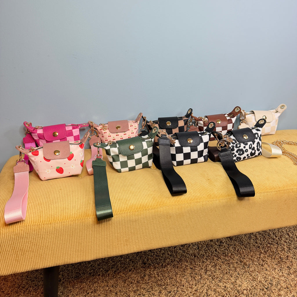 Riley - Nylon Mini Crossbody Clutch
