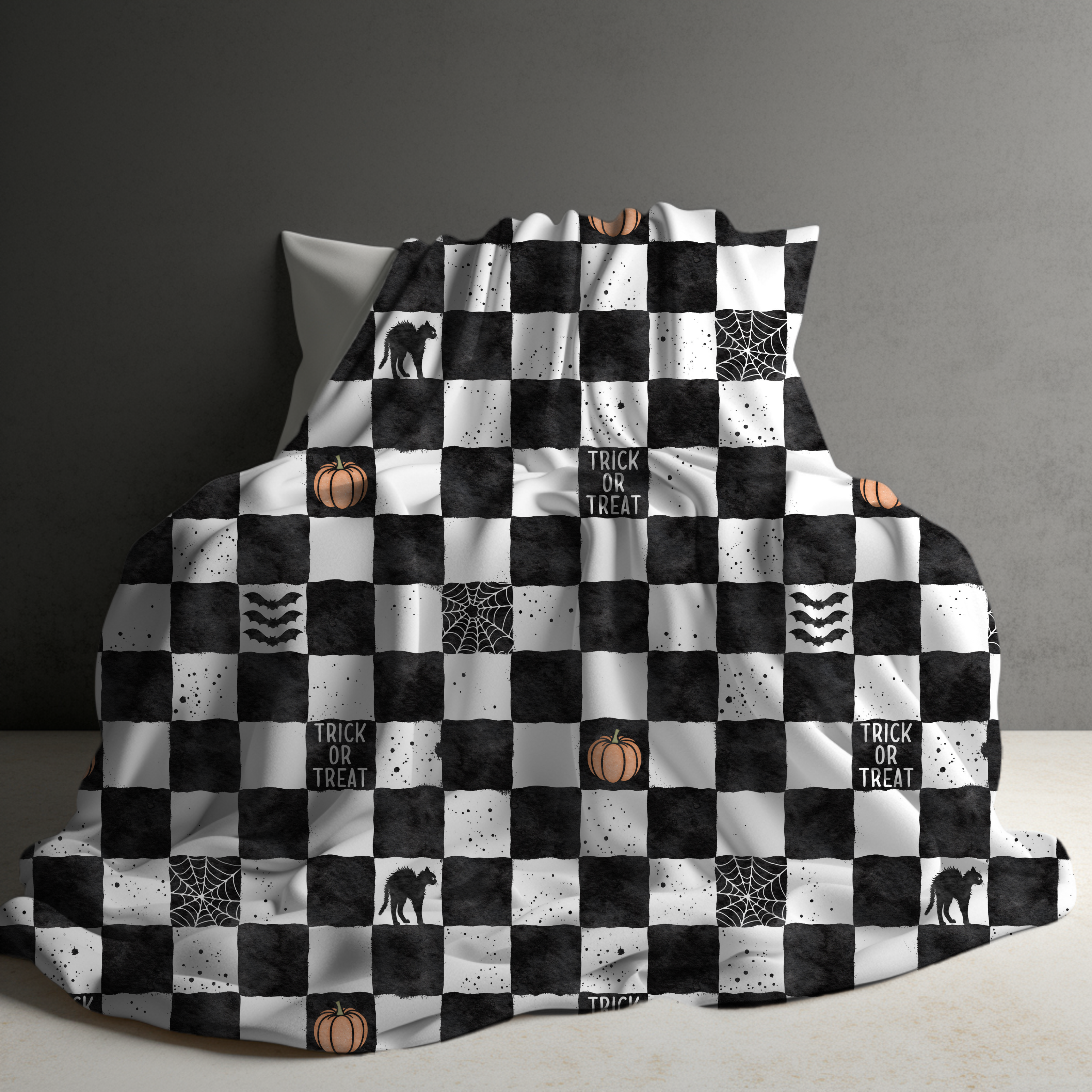 Blanket Halloween #5 - Checkered Halloween - PREORDER ends 7/25