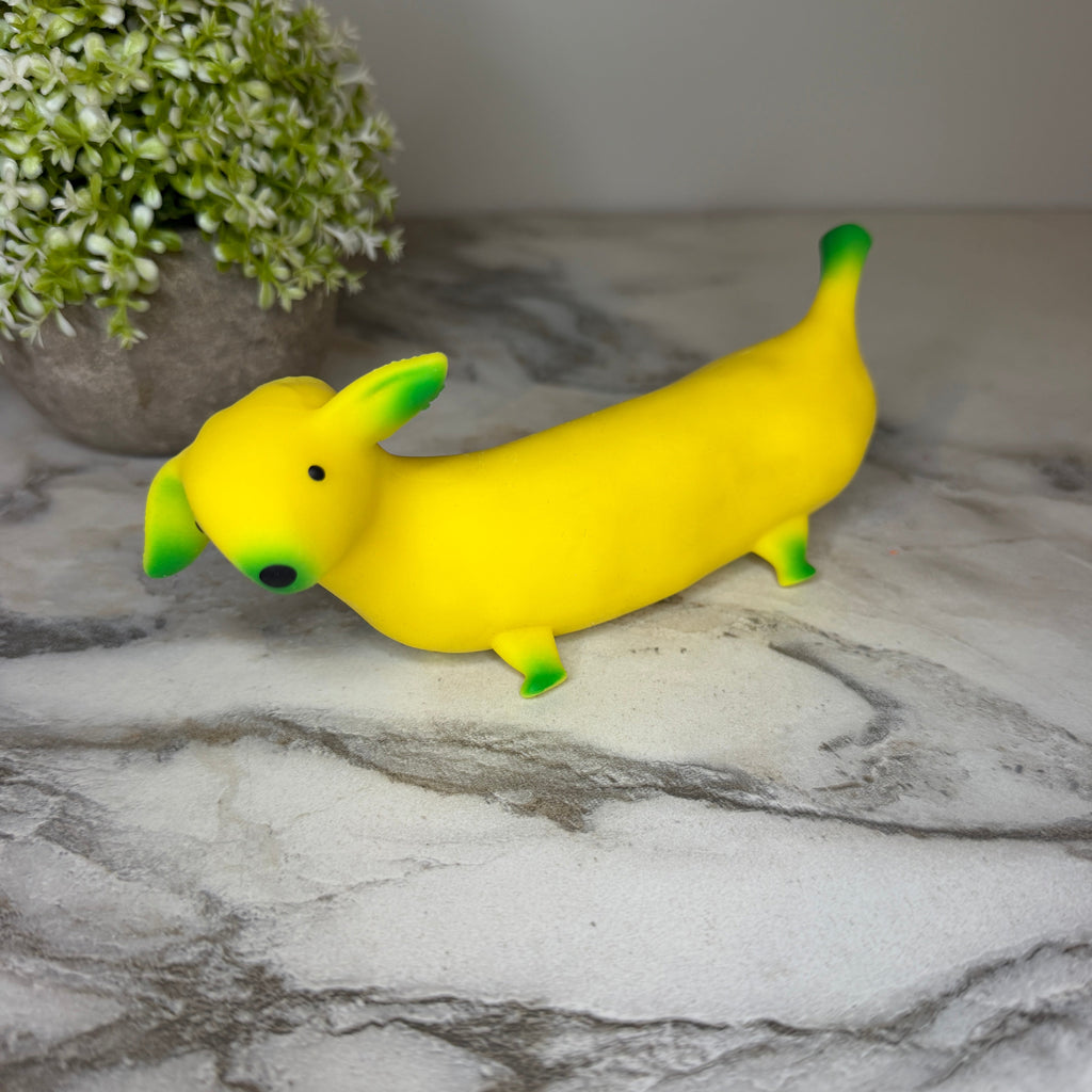 Squishy Toy - Banana Dog