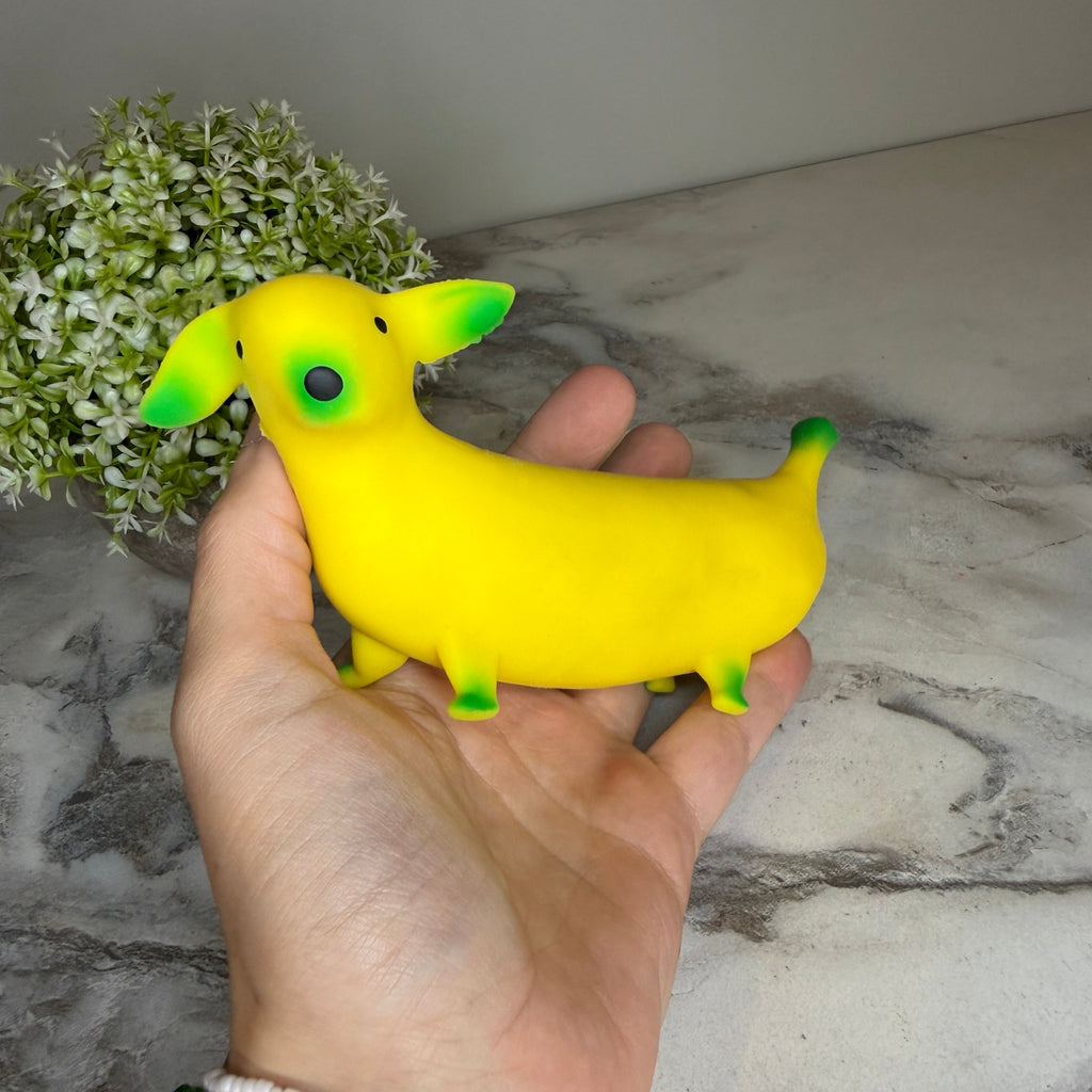 Squishy Toy - Banana Dog