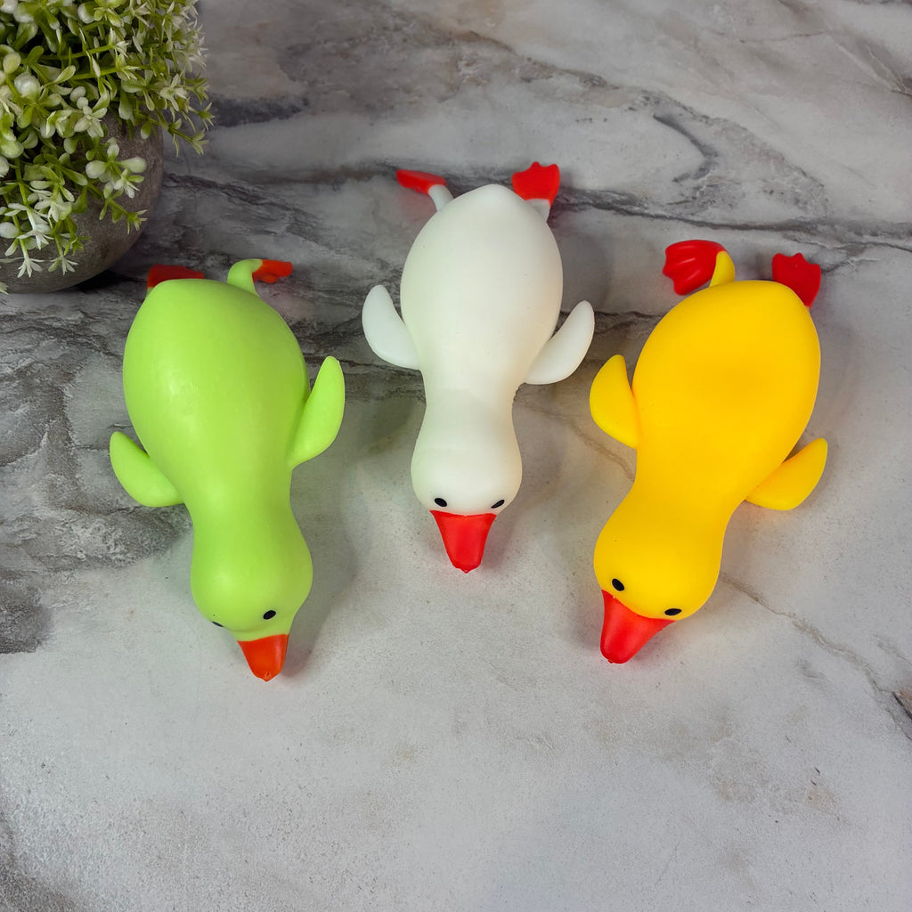 Squishy Toy - Laying Down Duck