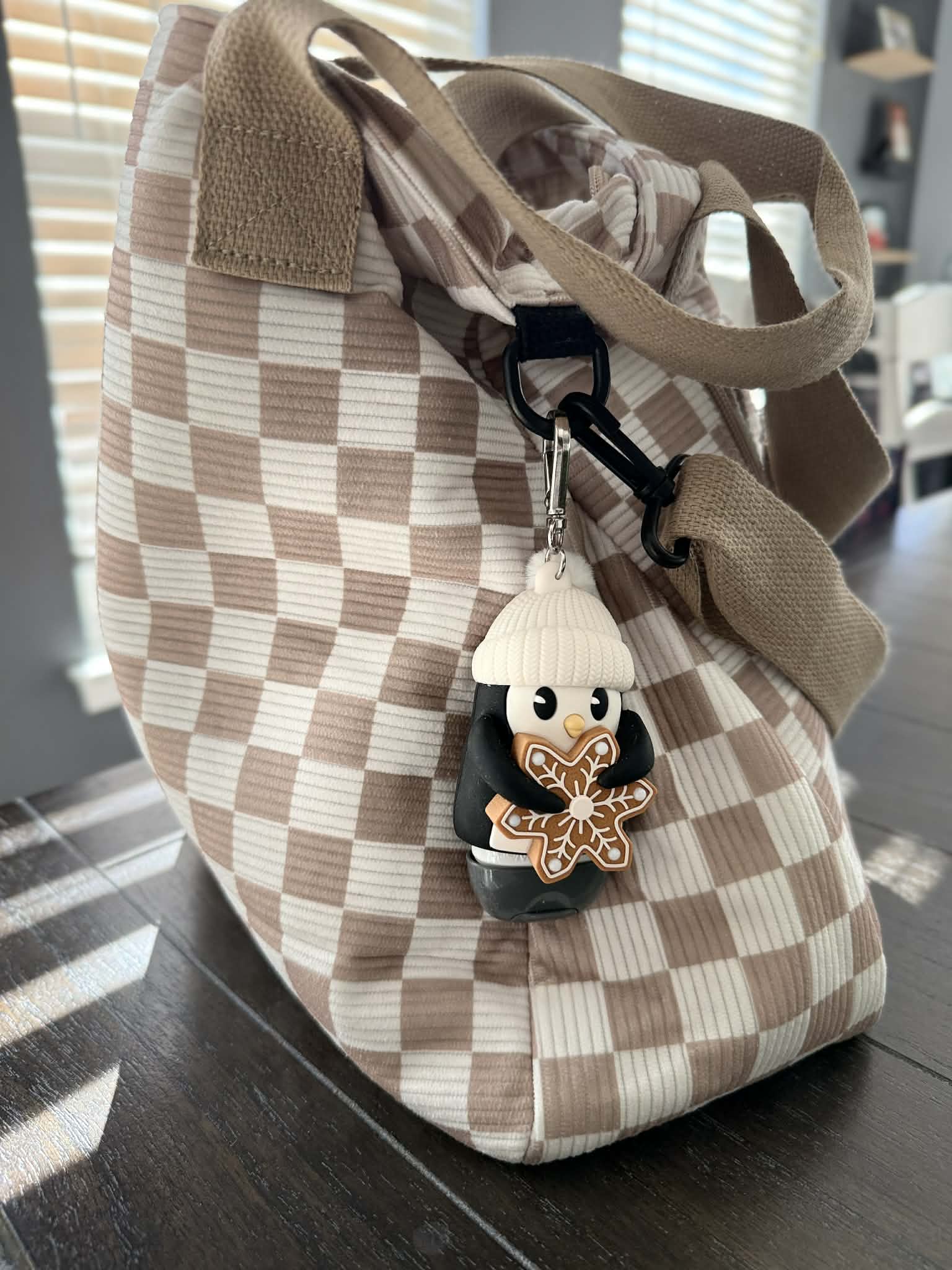 Caitlin Handbag - Corduroy Checker