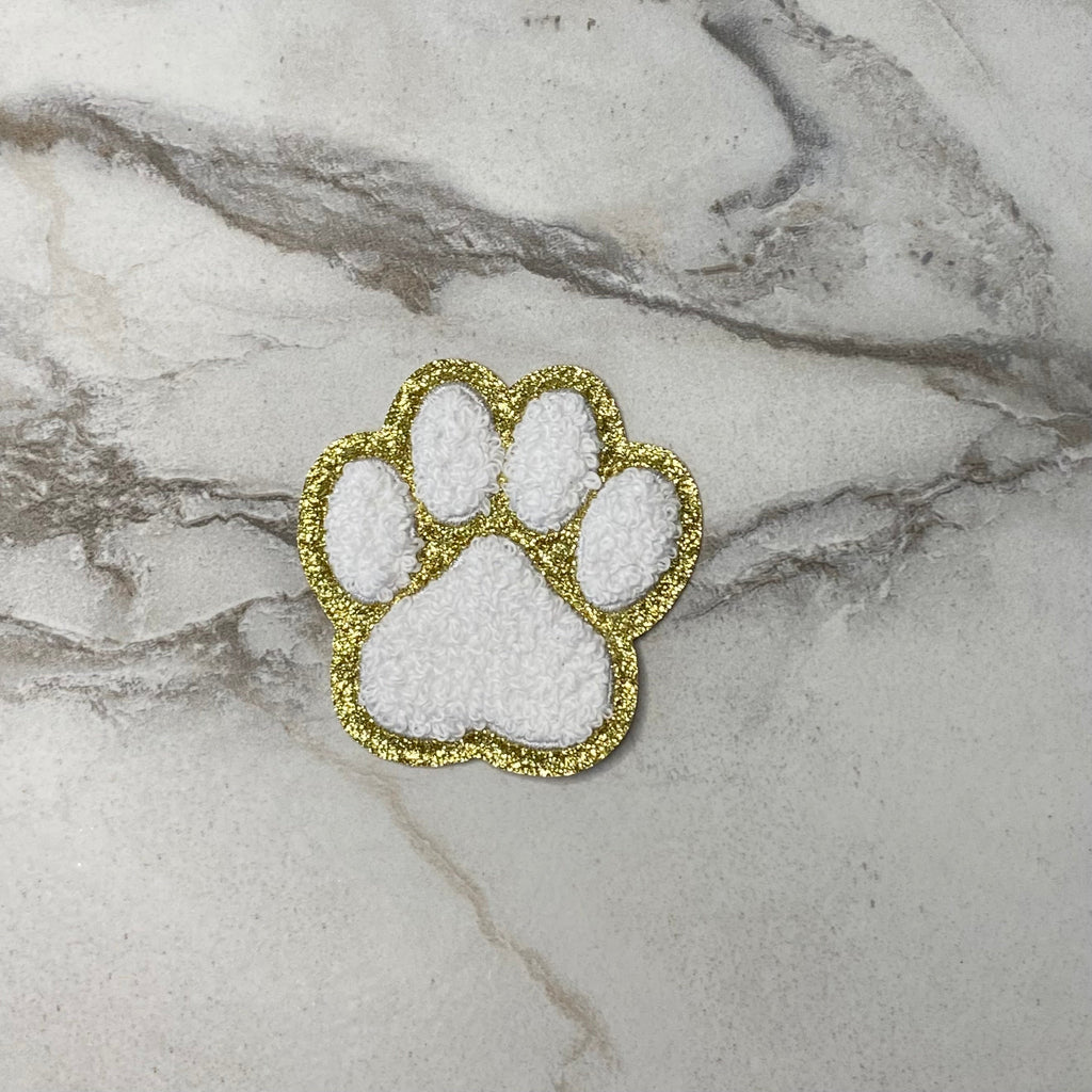 Patch Chenille - Paw Print