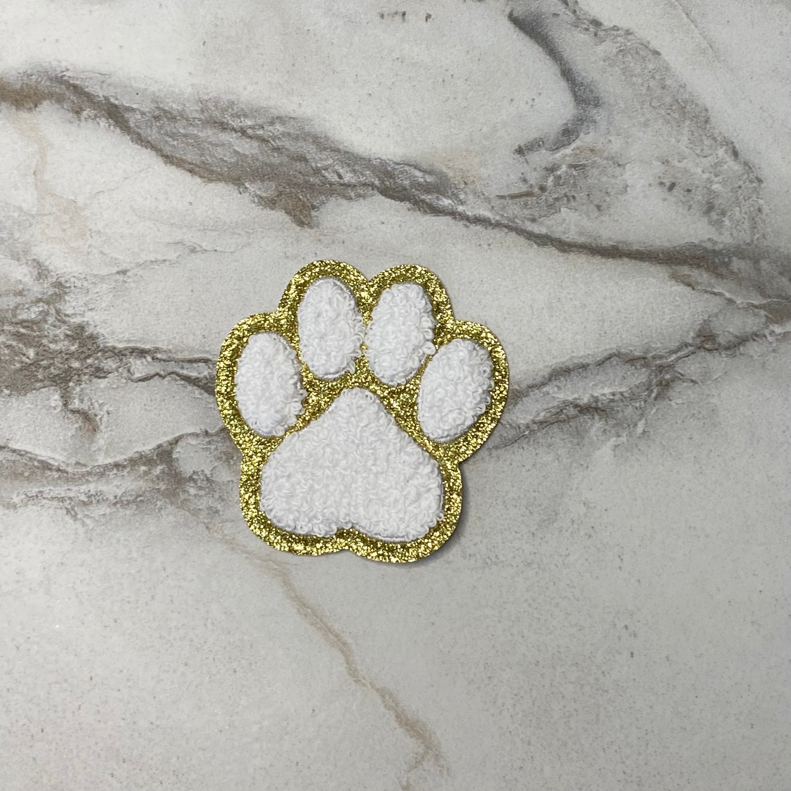 Patch Chenille - Paw Print