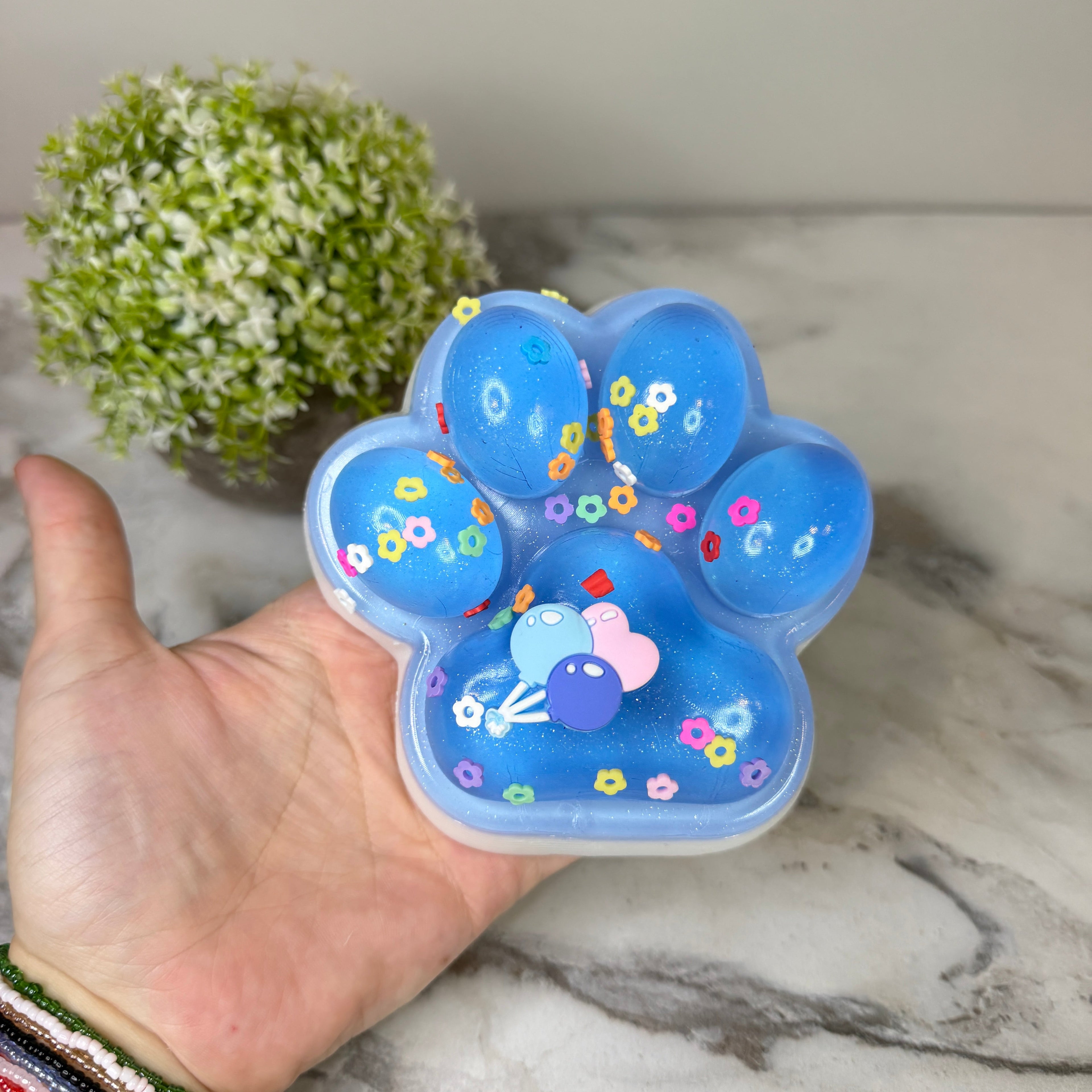 Squishy Toy - Giant Paw Taba - Balloon Charm