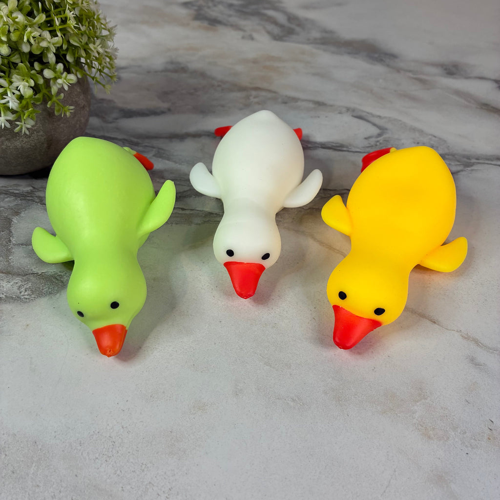 Squishy Toy - Laying Down Duck