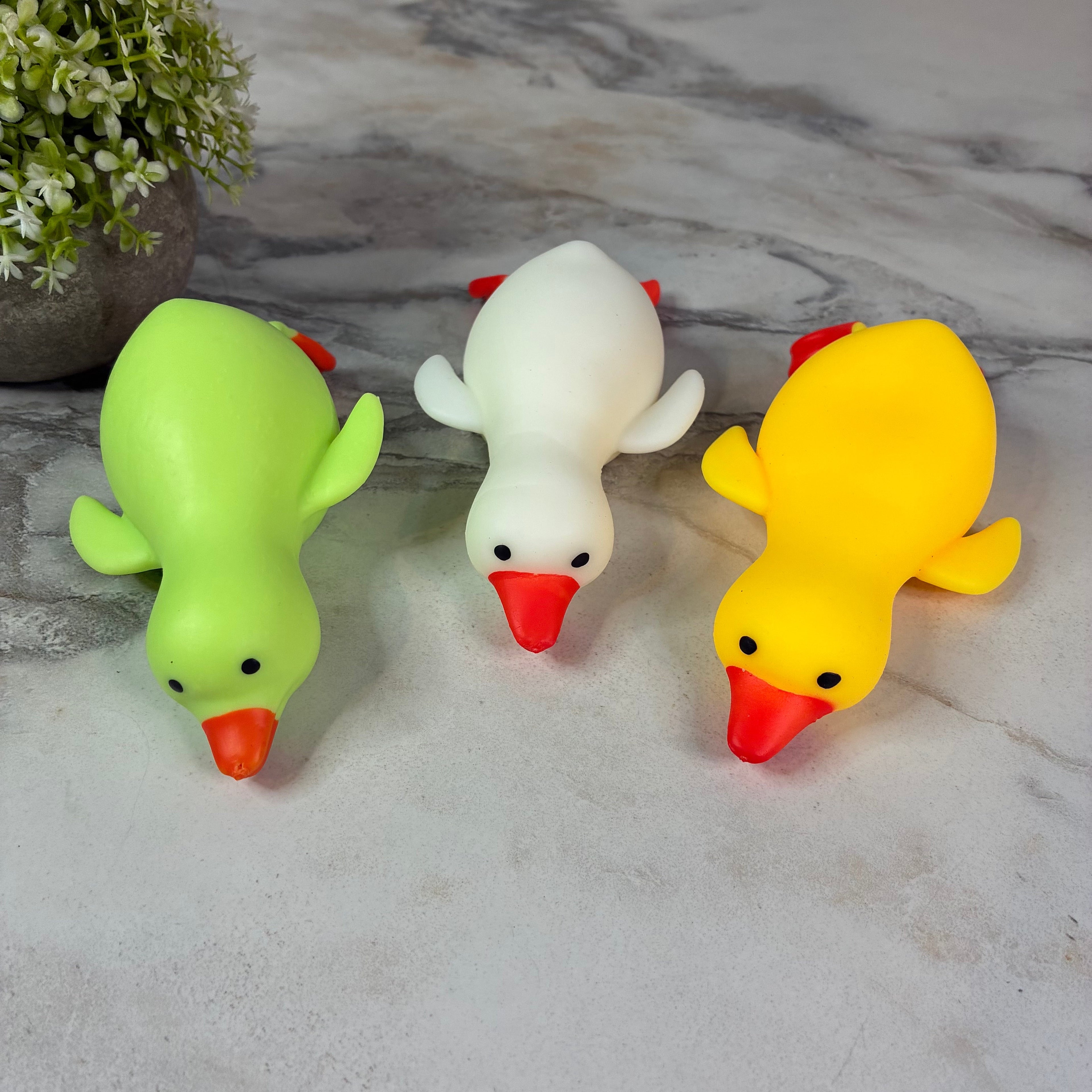 Squishy Toy - Laying Down Duck