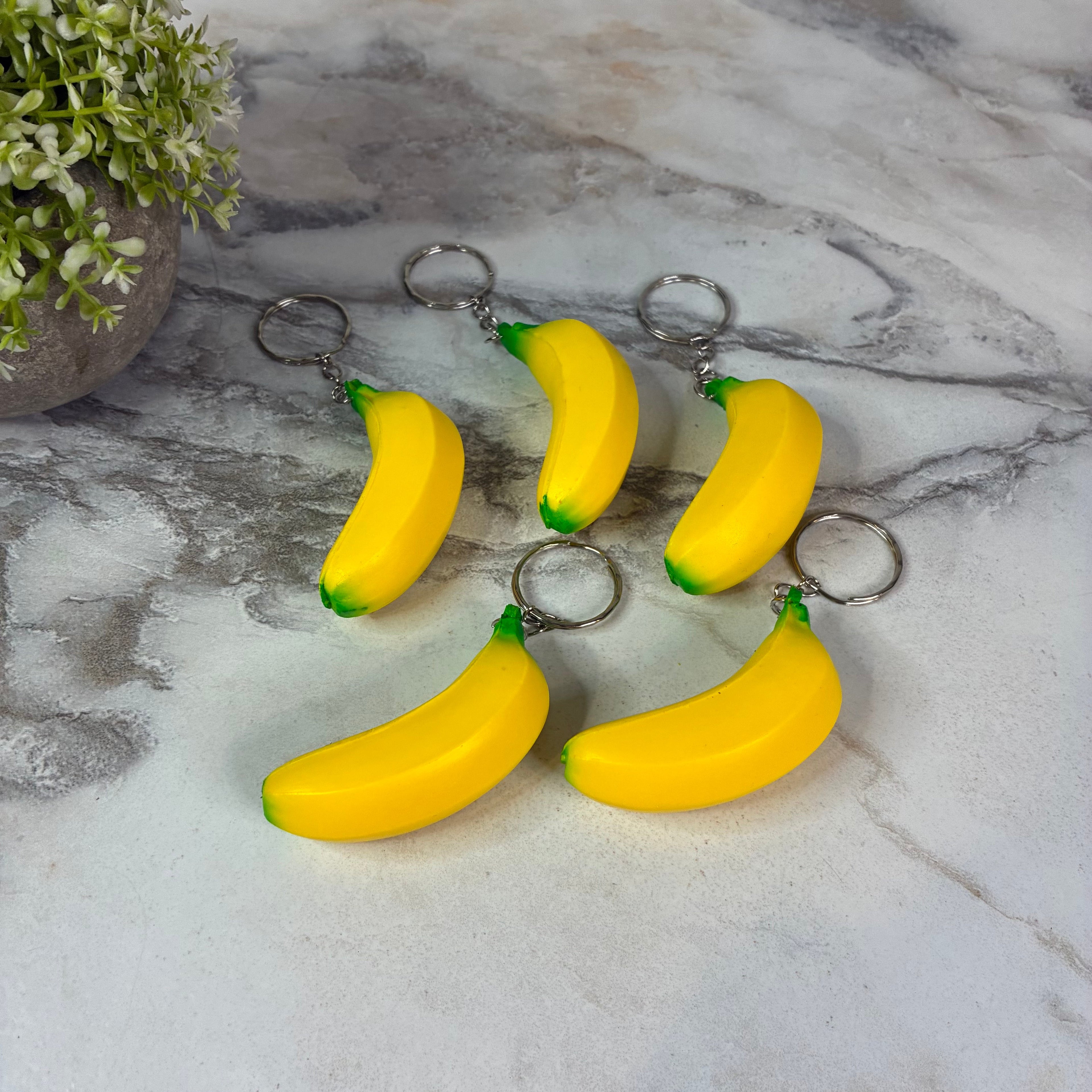 Keychains - Foam Banana