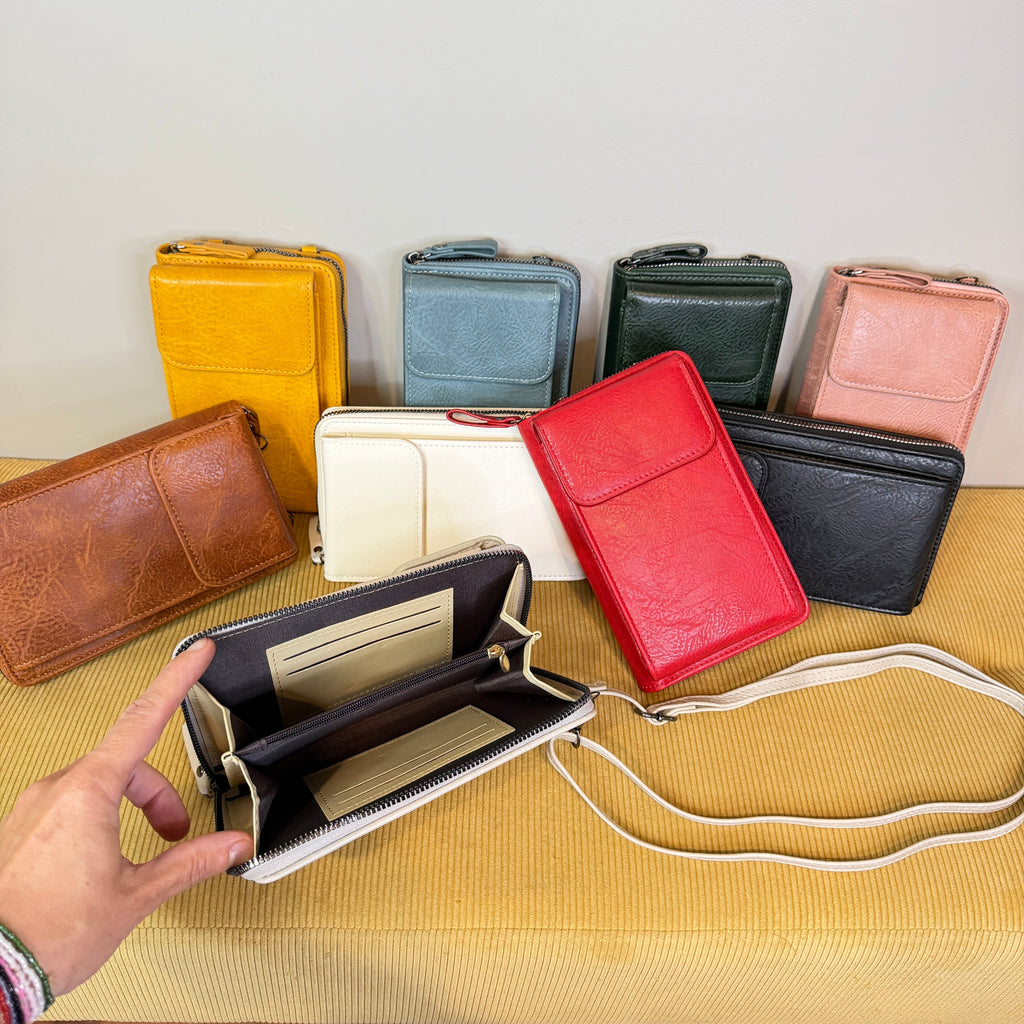 Claire Crossbody Wallet + Purse