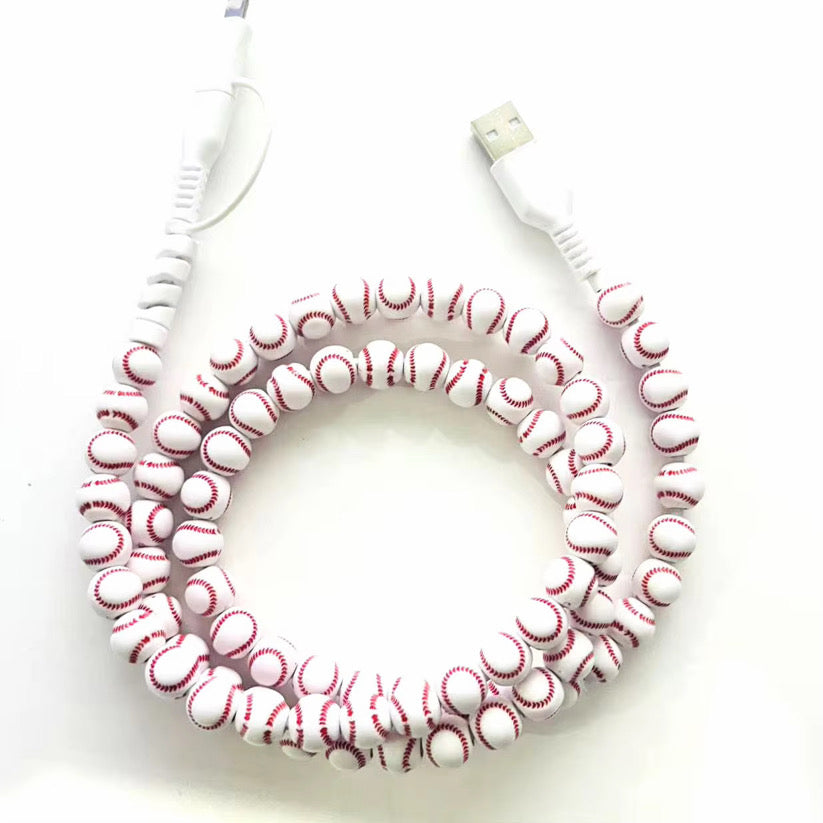 Charging Charger Cord - Beaded - Sports