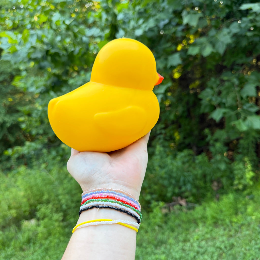Squishy Toy - Rubber Duck, Jumbo Yellow