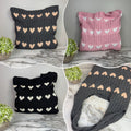 Heart Tote Bag - Knit Sweater