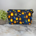 Pouch - Lightning Bug Firefly Jars