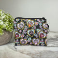 Mini Pouch - Cat Paw Meow Black